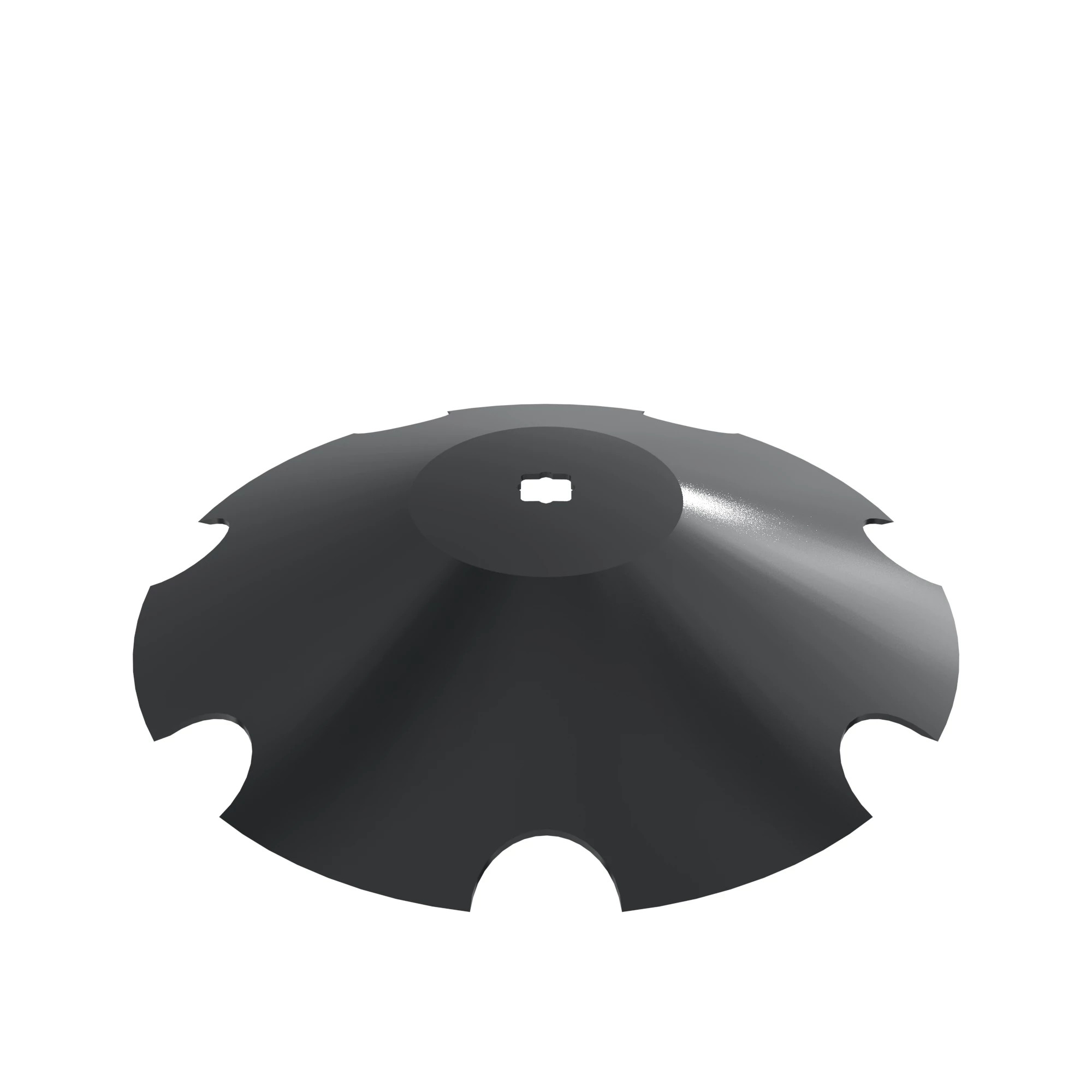 22"- 25 DEG. CONE CUT-OUT DISK BLAD