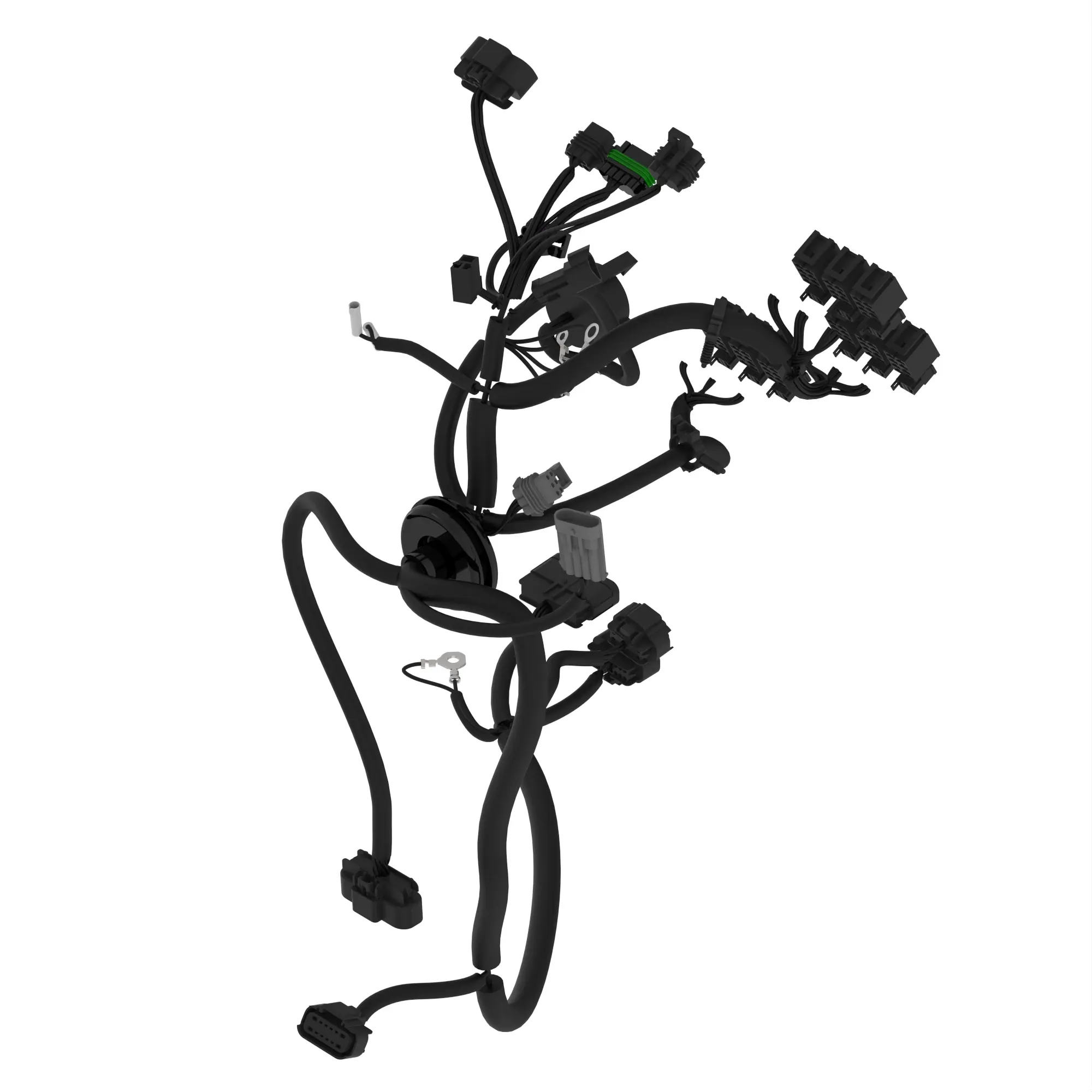 CAB WIRING HARNESS, PTE, FRONT CONT