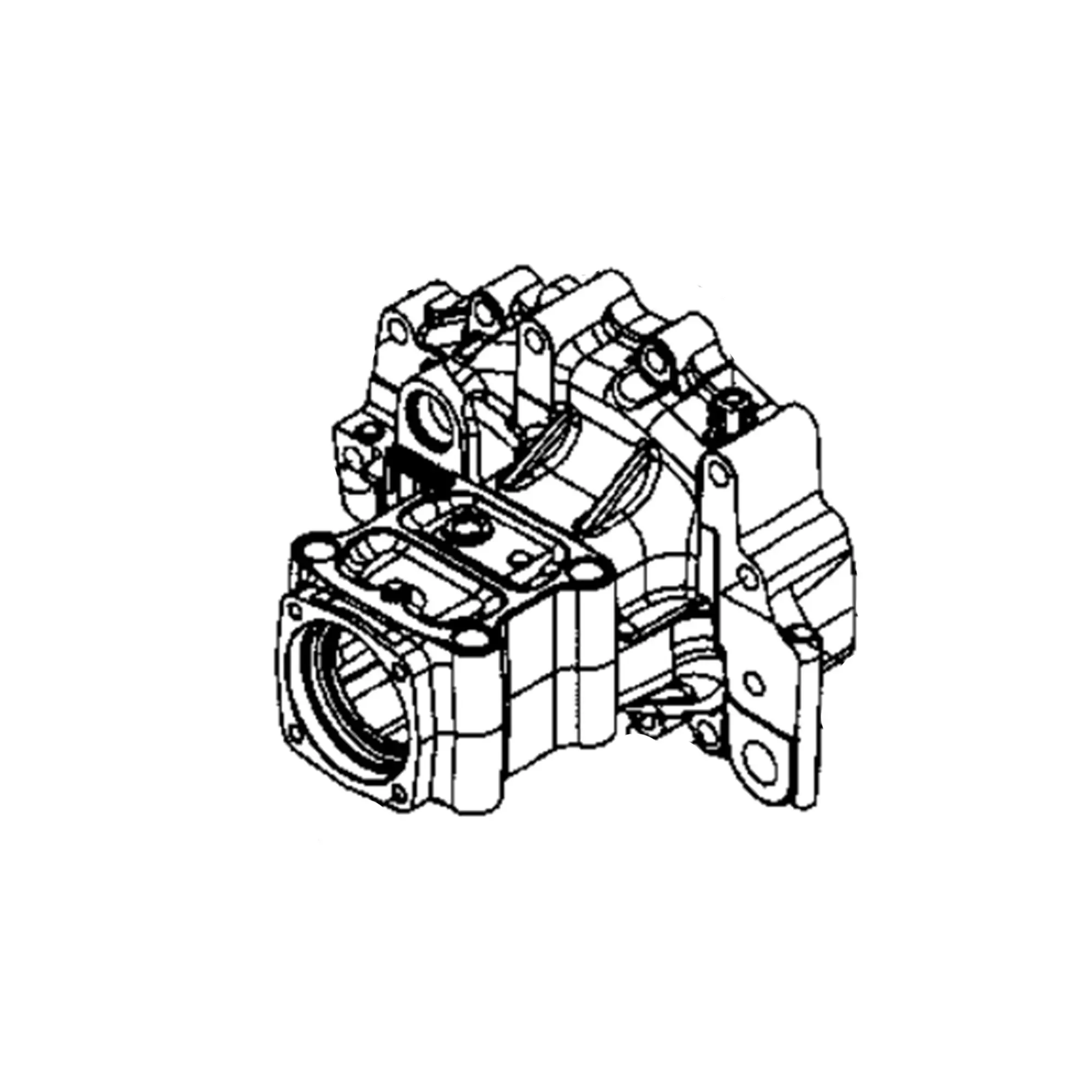 John Deere Rear Axle Housing - LVU803943