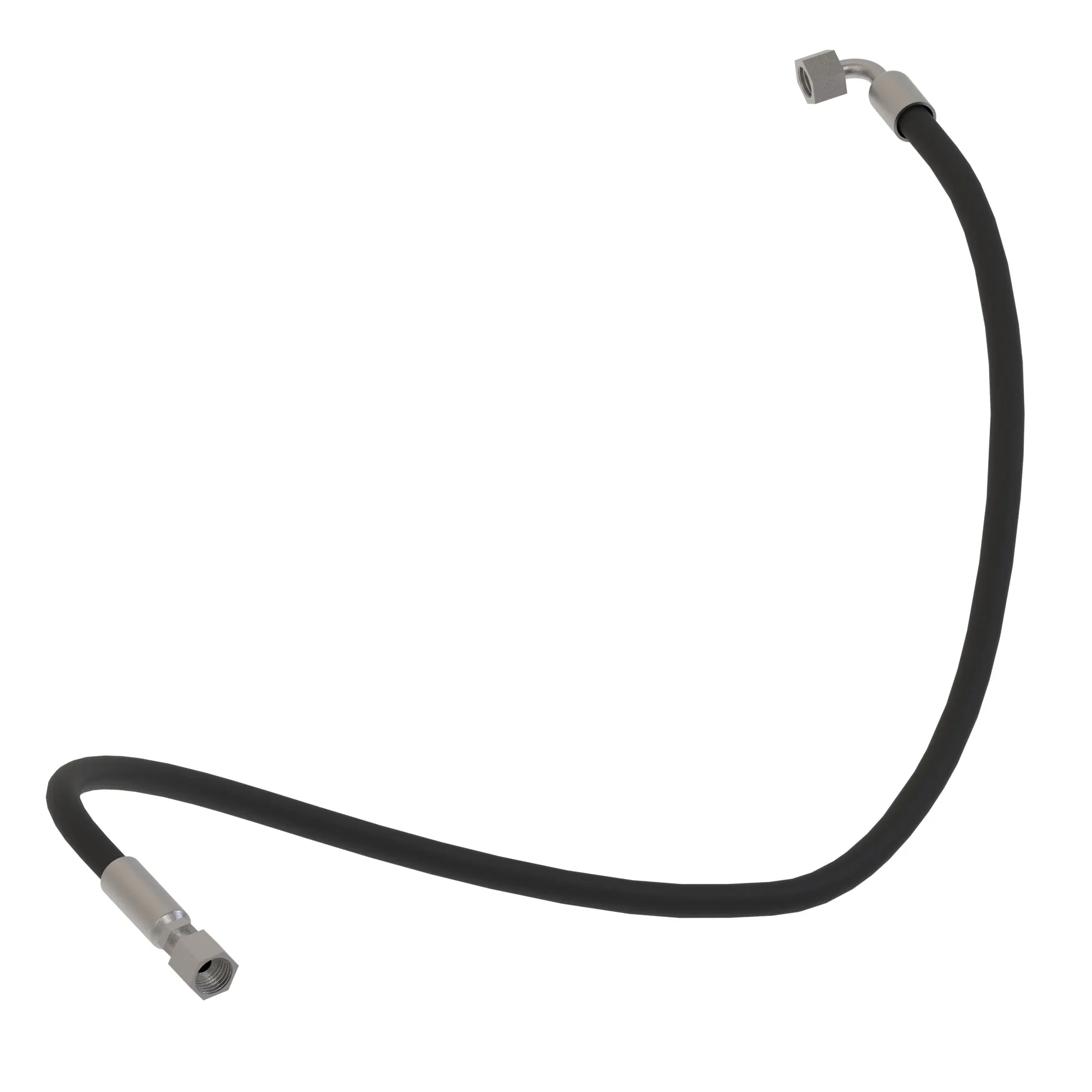 John Deere Steering Case Drain Hydraulic Hose - AKK43944