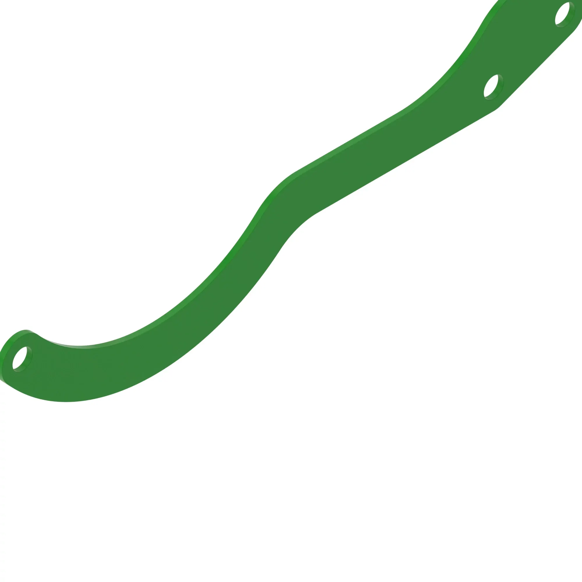 John Deere Upper Air Duct Plate - KK51034