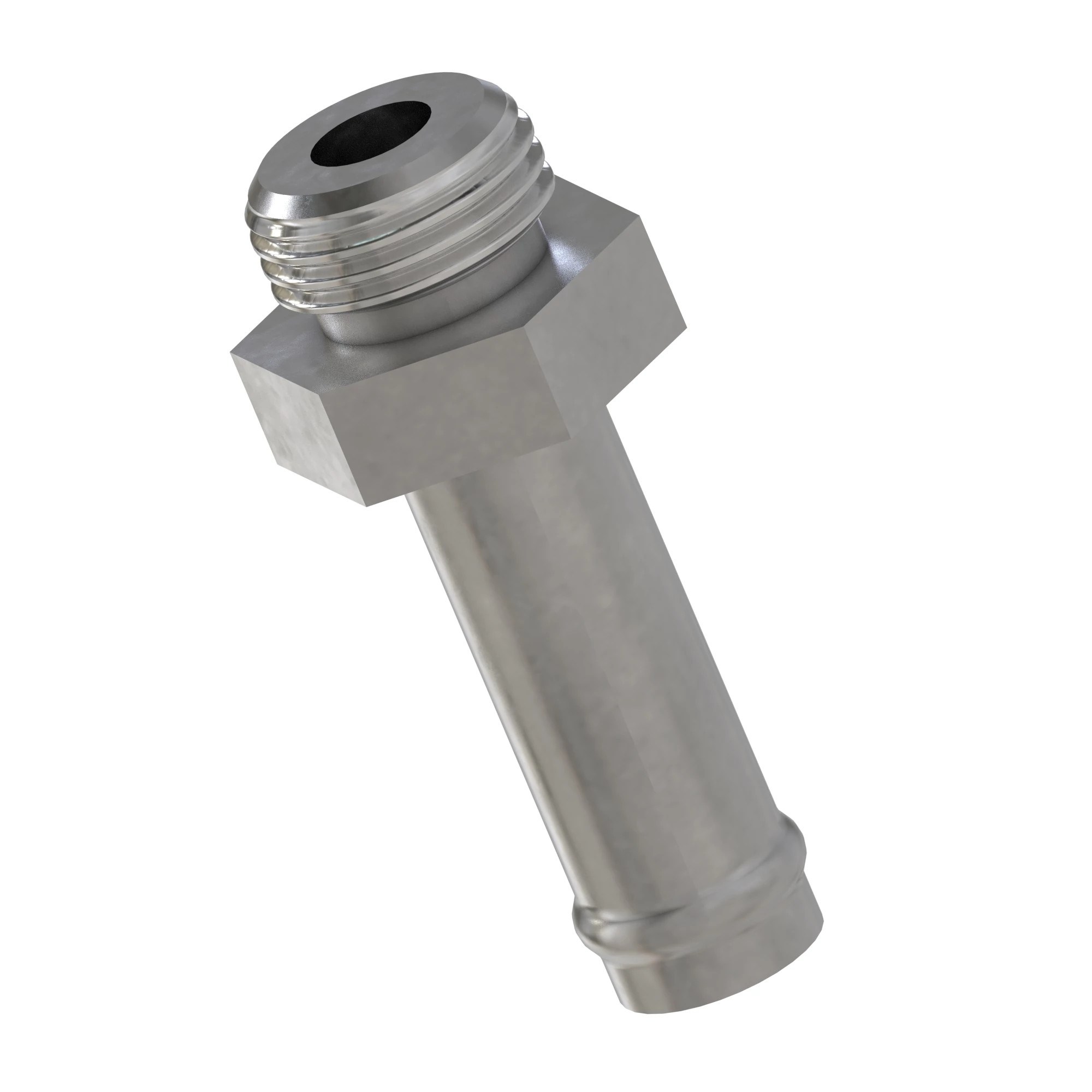 STRAIGHT FITTING M16 ORB / -8 BEADED