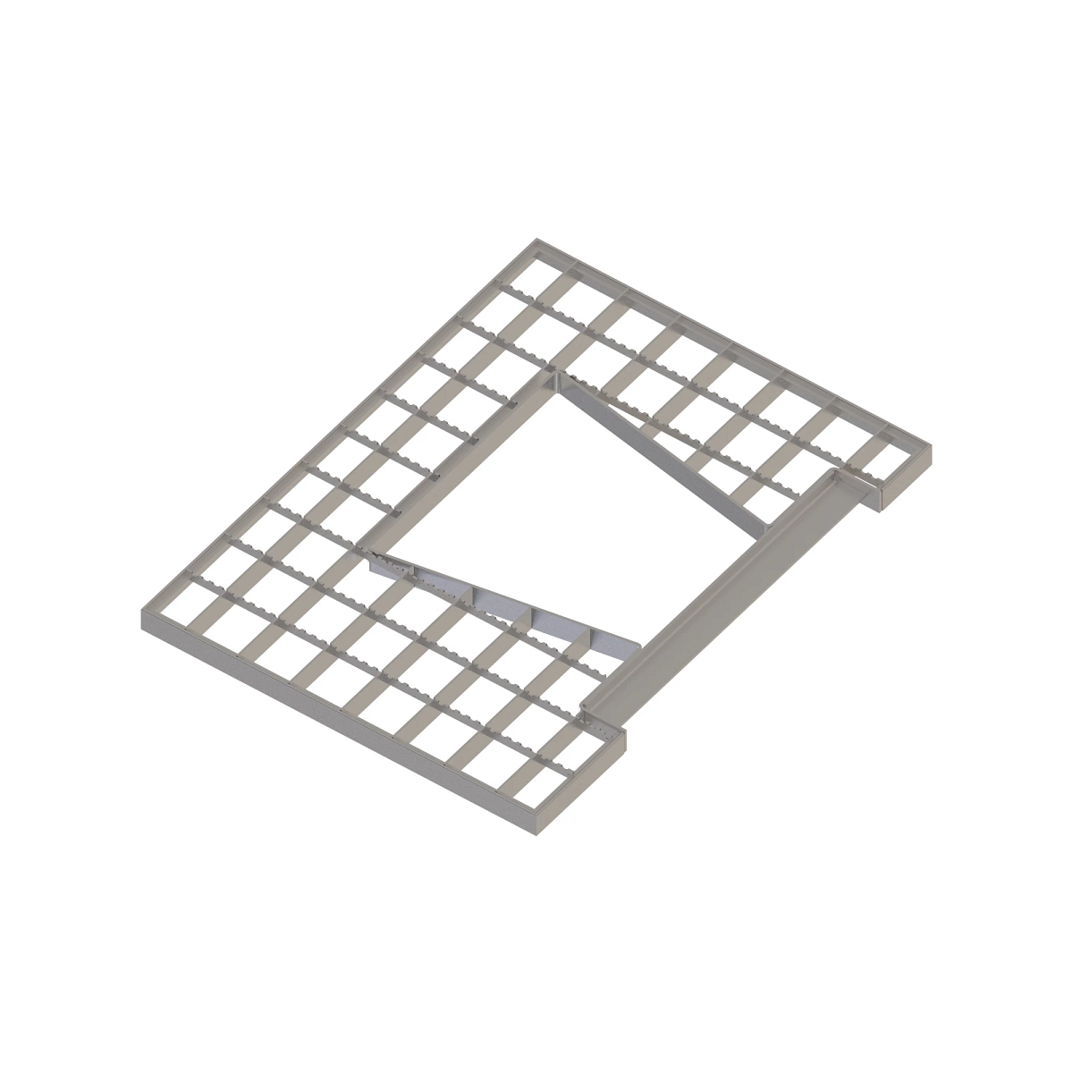 Grate, Engine Hood - Center