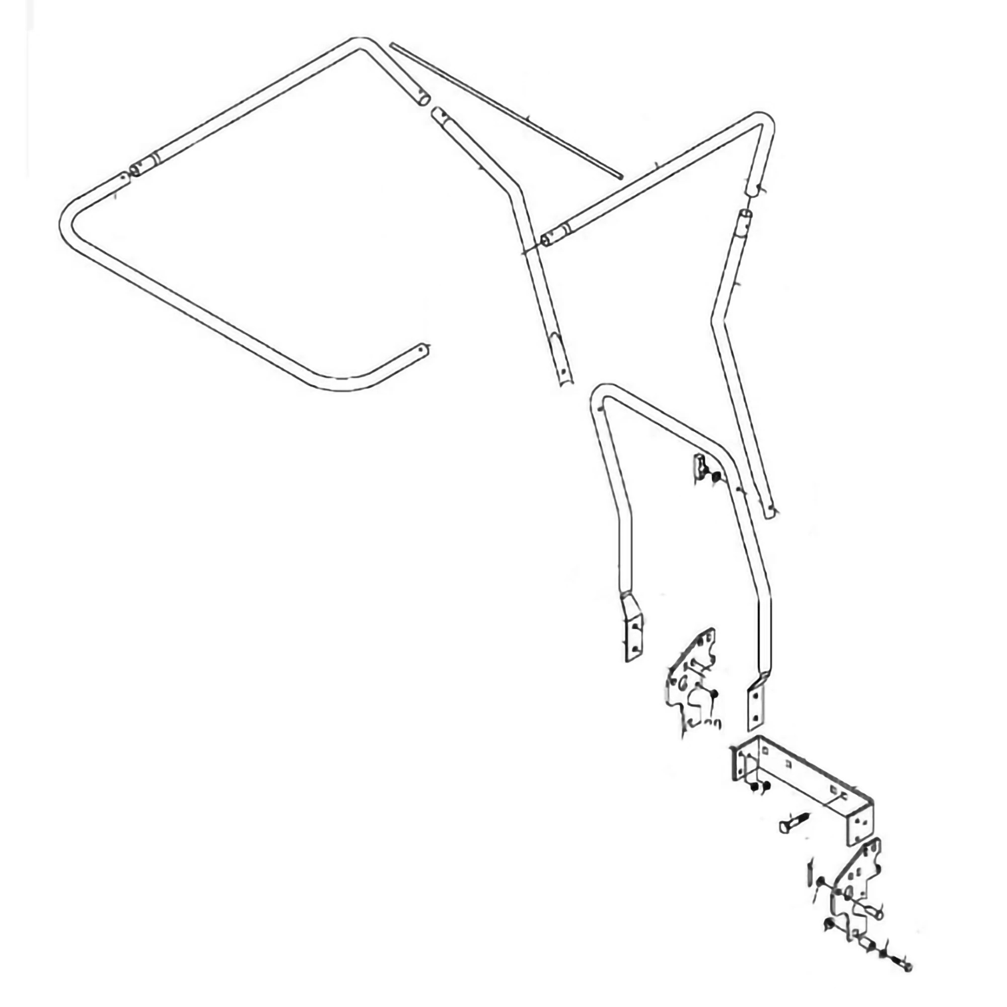 John Deere Canopy Top Sunshade - M155833