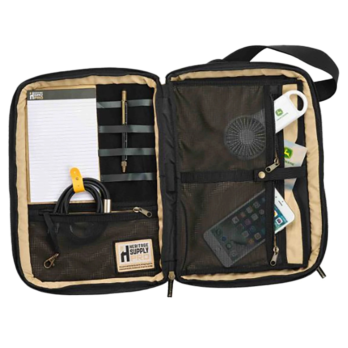Heritage Supply Pro Crossbody Padfolio