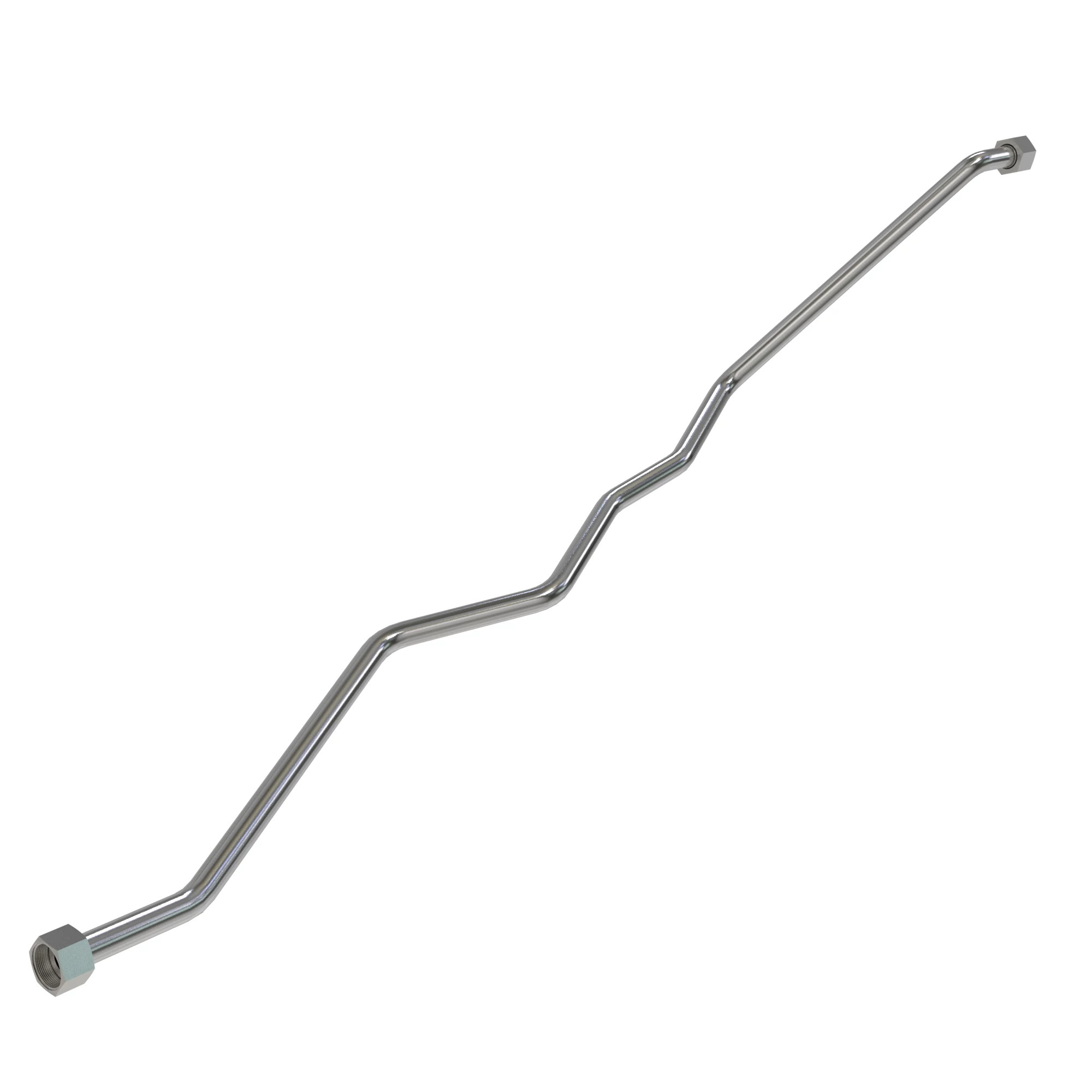 John Deere SCV Mid Inlet Pressure Line - RE586939