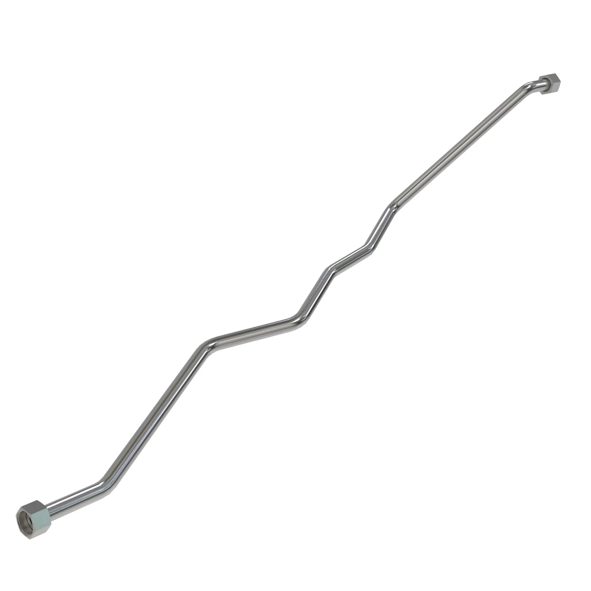 John Deere SCV Mid Inlet Pressure Line - RE586939