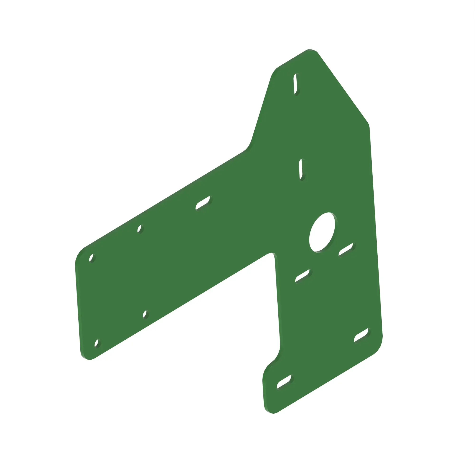 BRACKET, FAST. WARN. 500 WIDE L