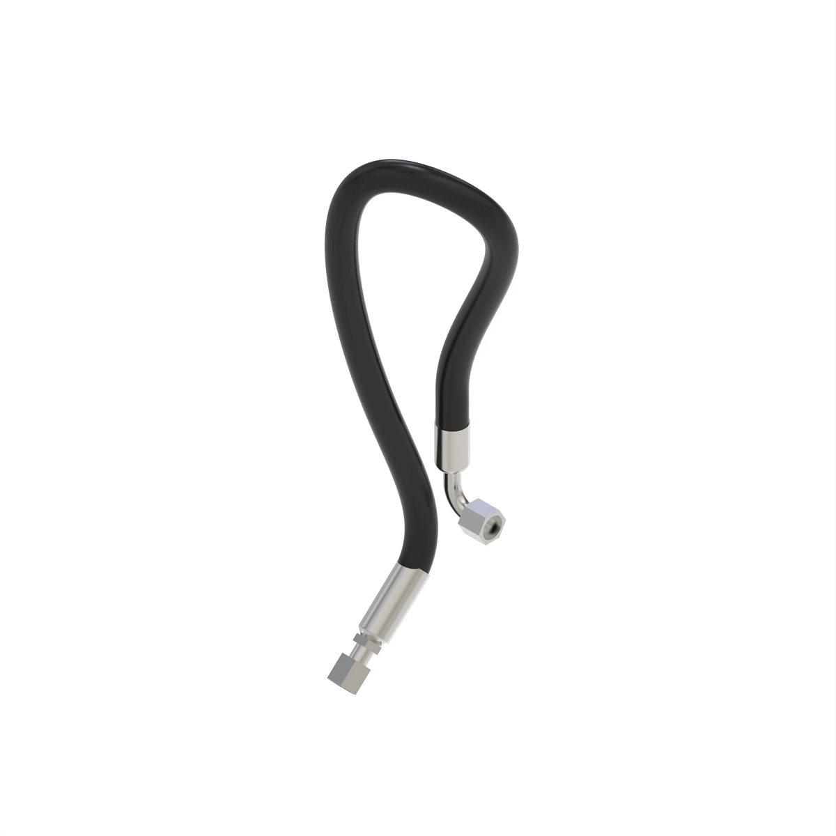 John Deere Gear Pump to Lift Valve Hydraulic Hose - AUC20255