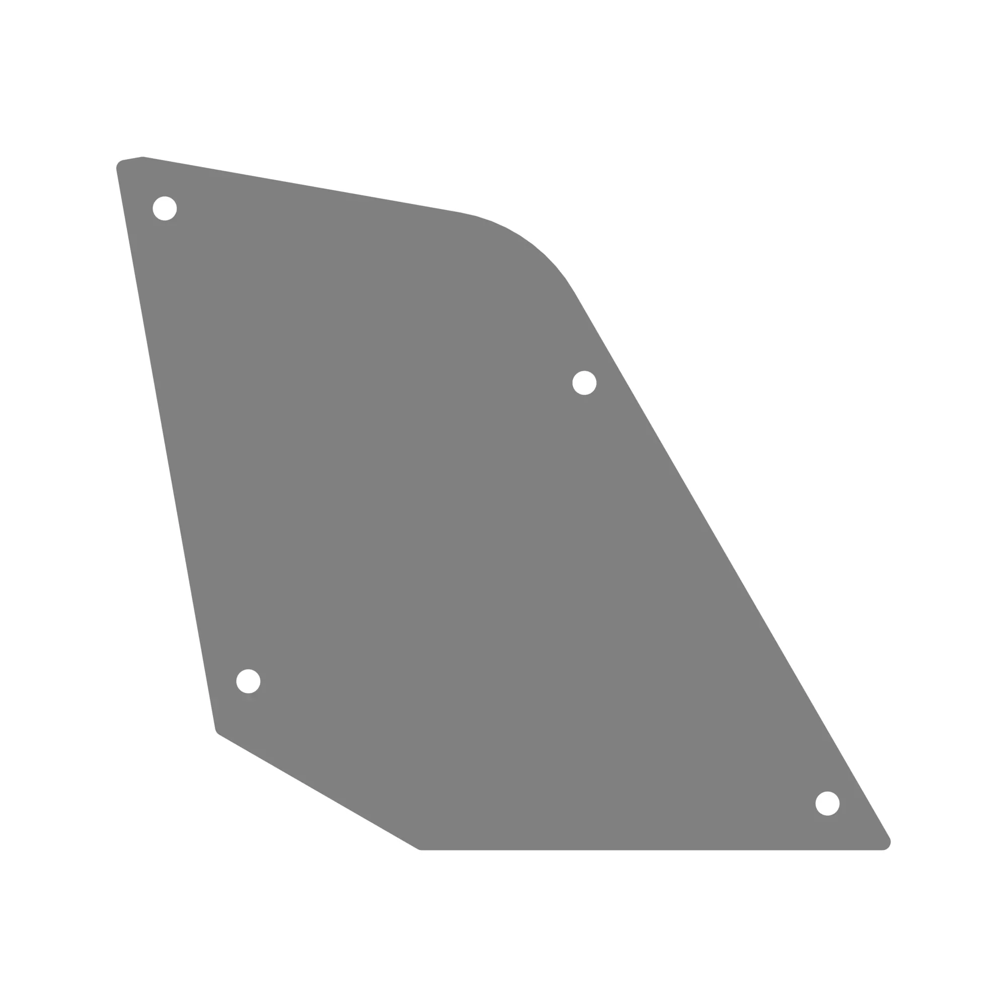 PLATE, EXHAUST STACK CHROME PLATE,