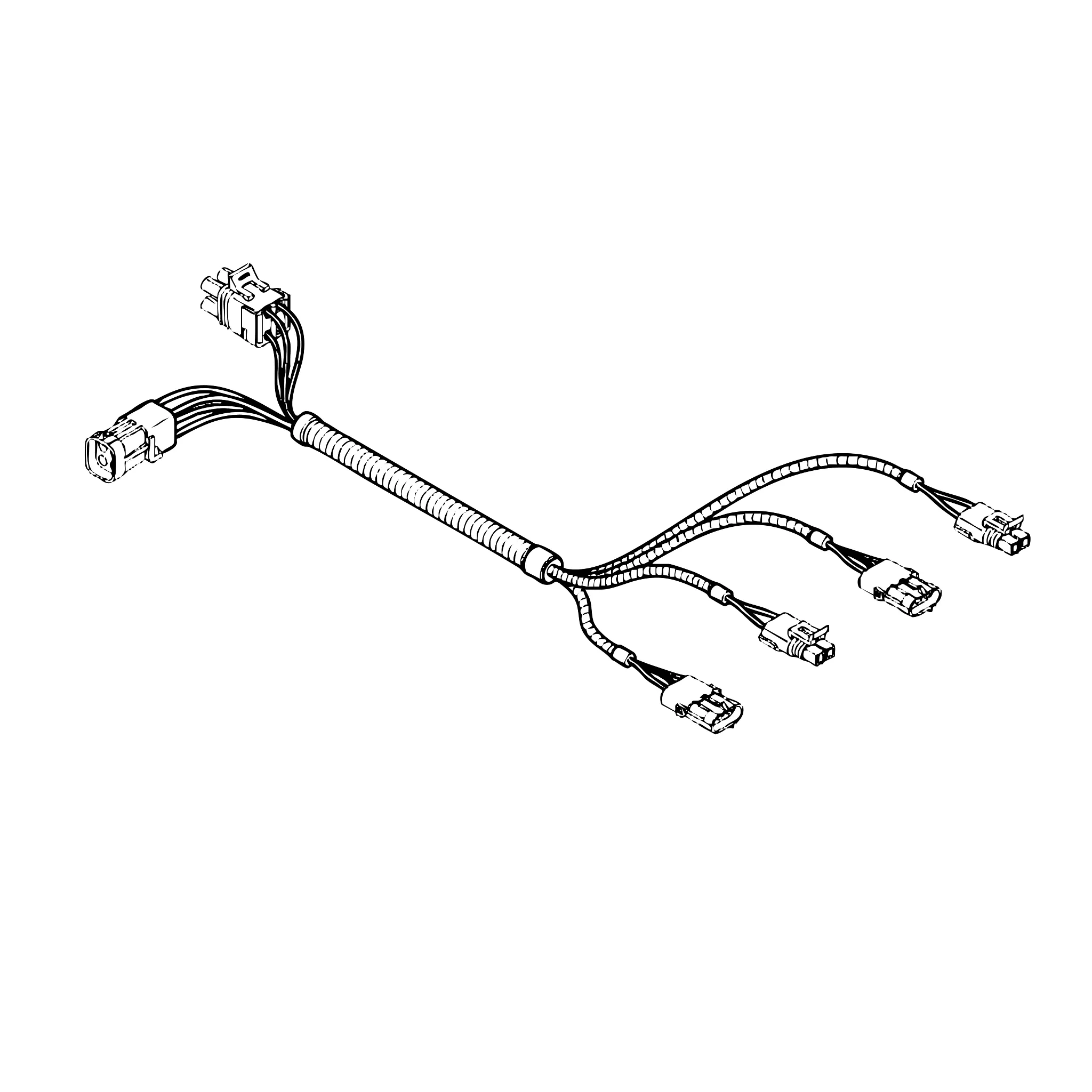 John Deere Lighting Wiring Harness - AA64749