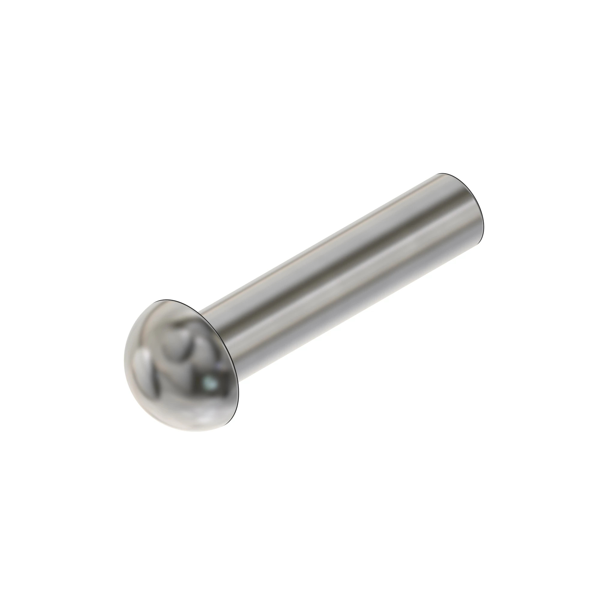 RIVET, SOLID, BUTTON HEAD