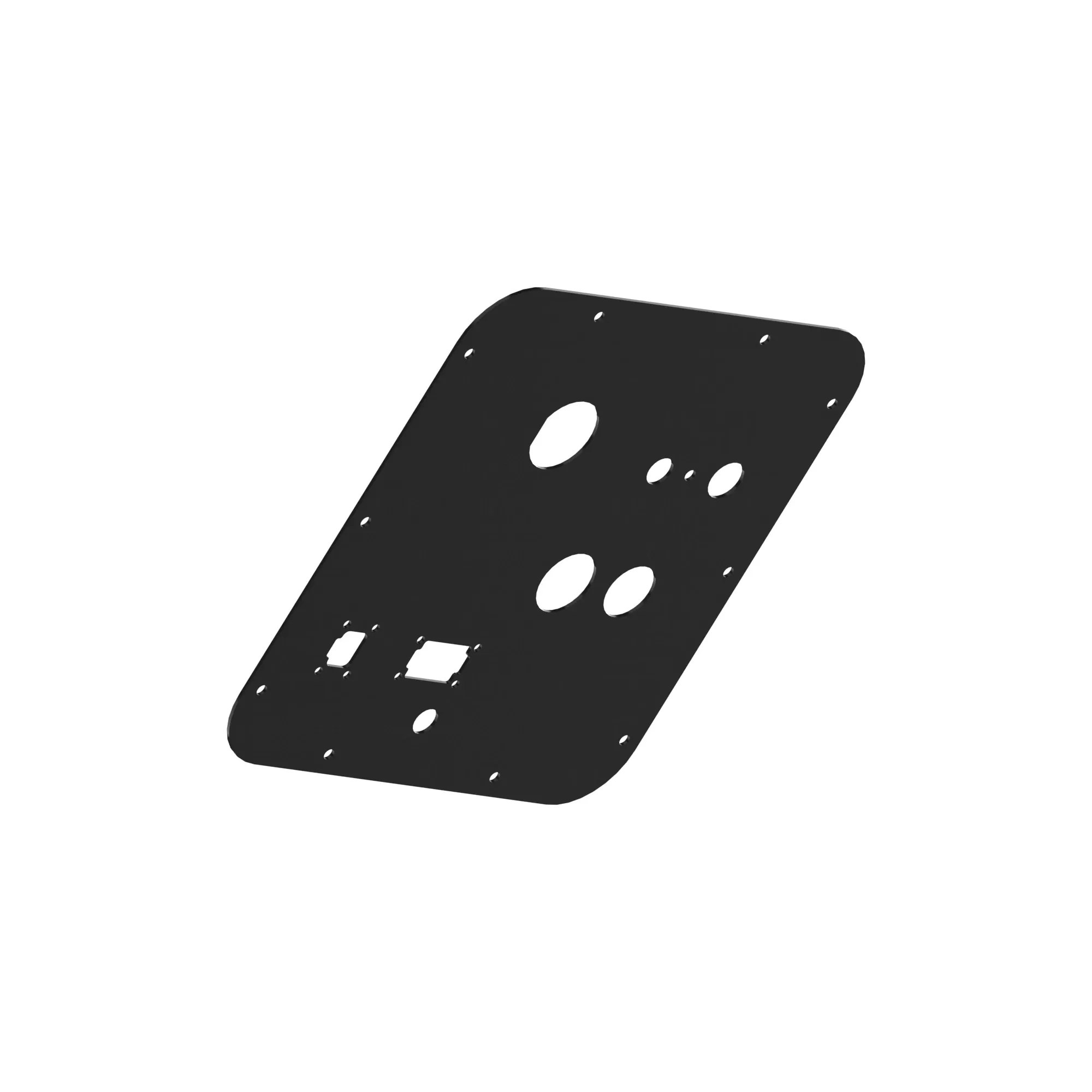 PLATE, DRAPER CAB WALL PLATE