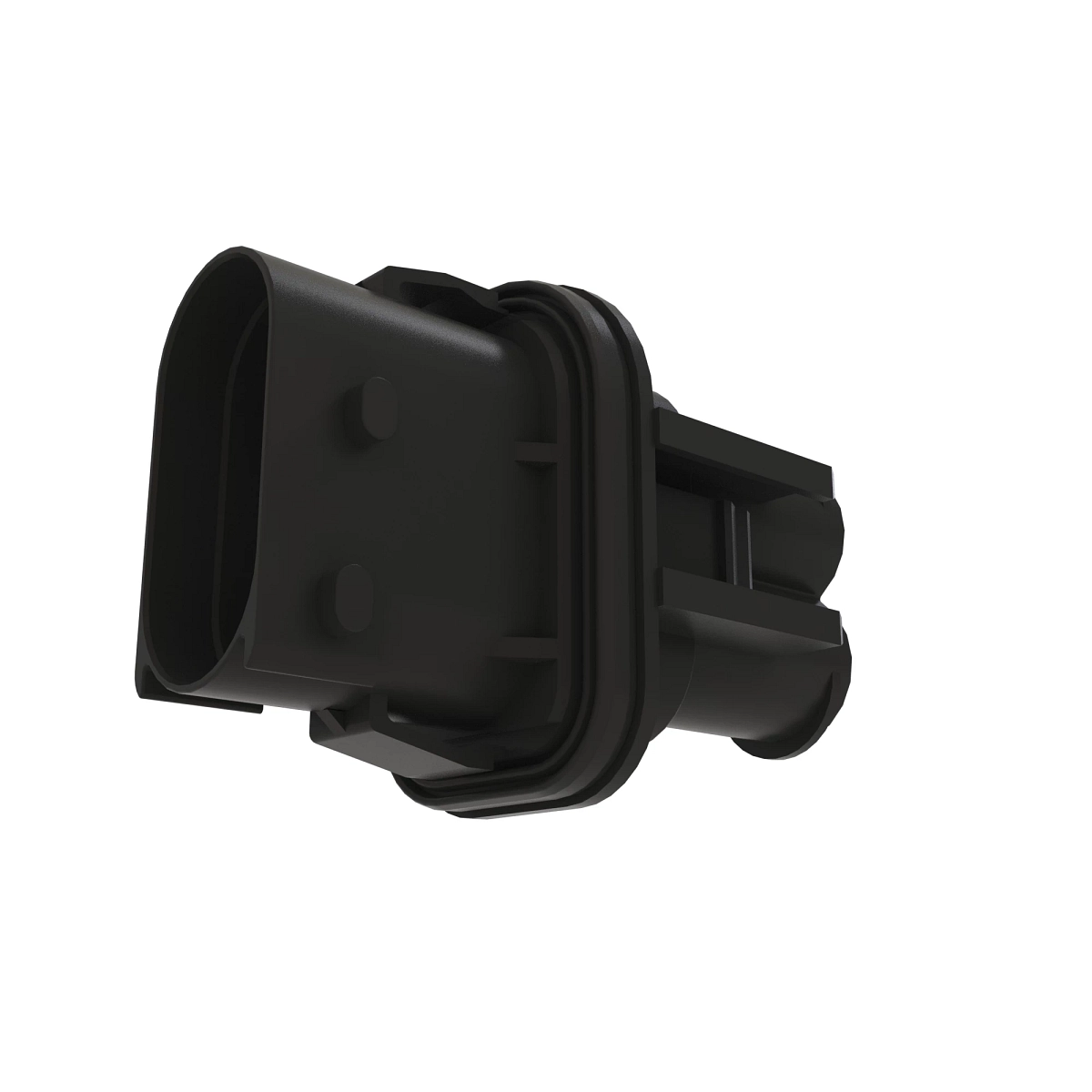 Conn Tyco Mcp 2W Ms Blk Plstc