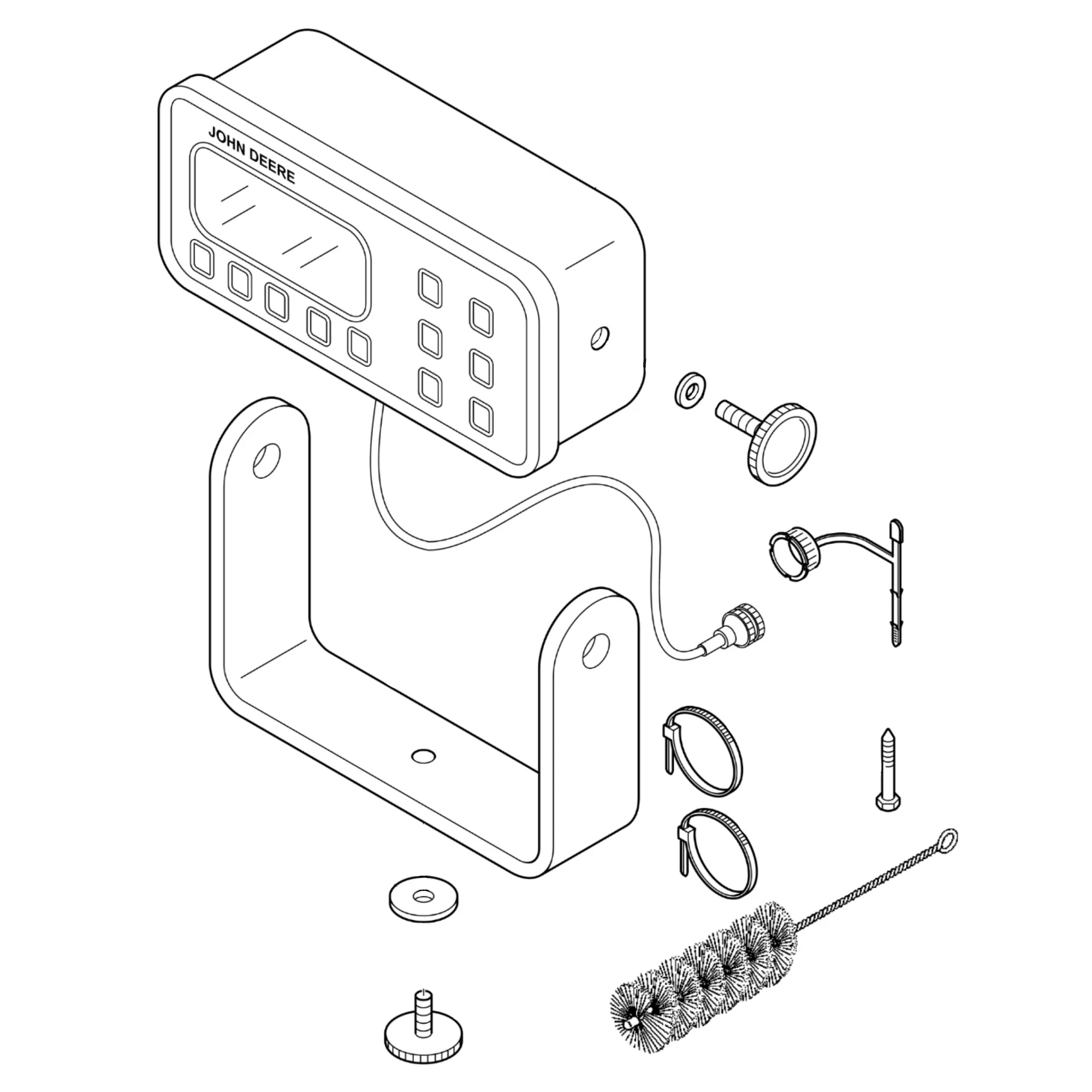 John Deere ComputerTrak™ Monitor - BA31919