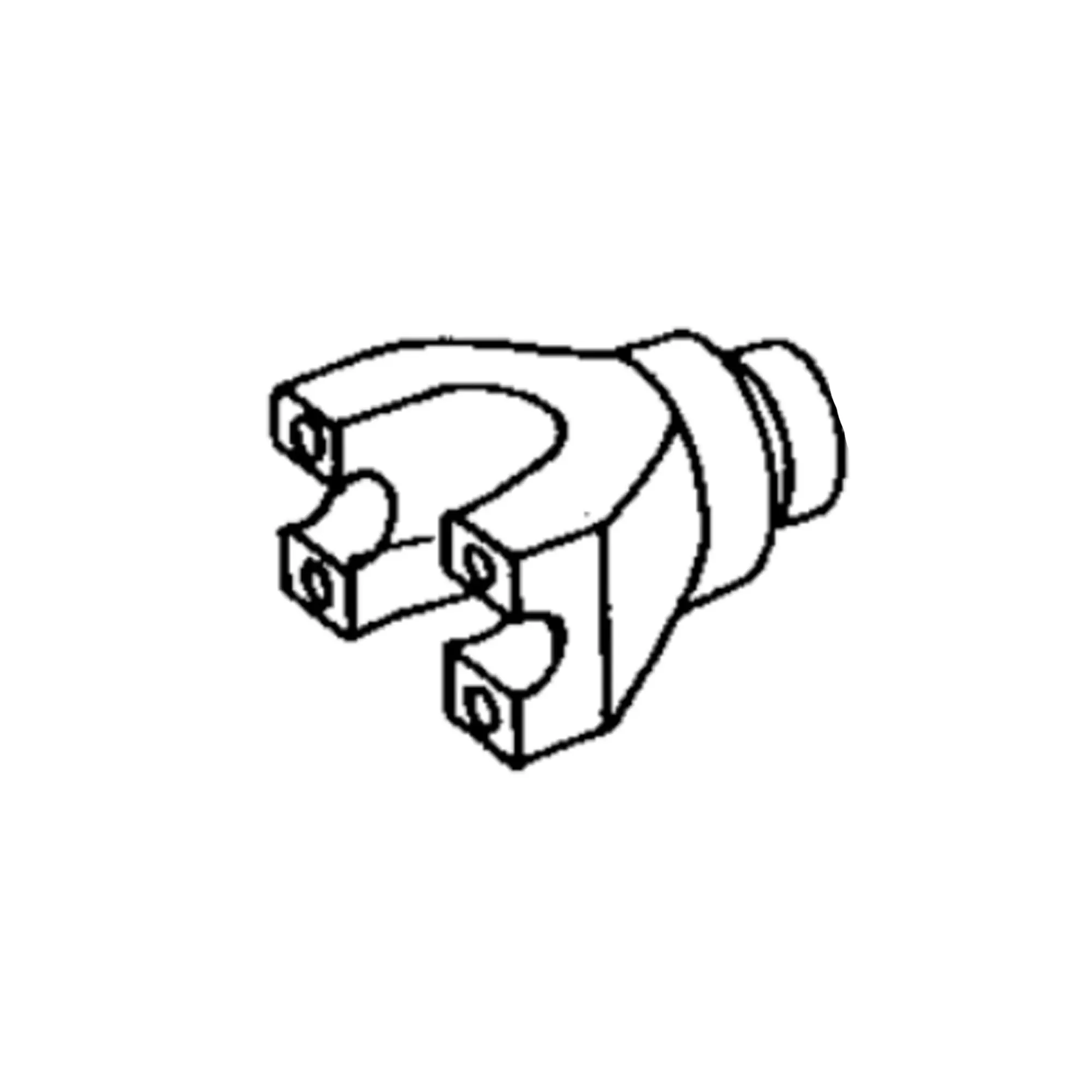 John Deere Universal Joint Yoke - T126008