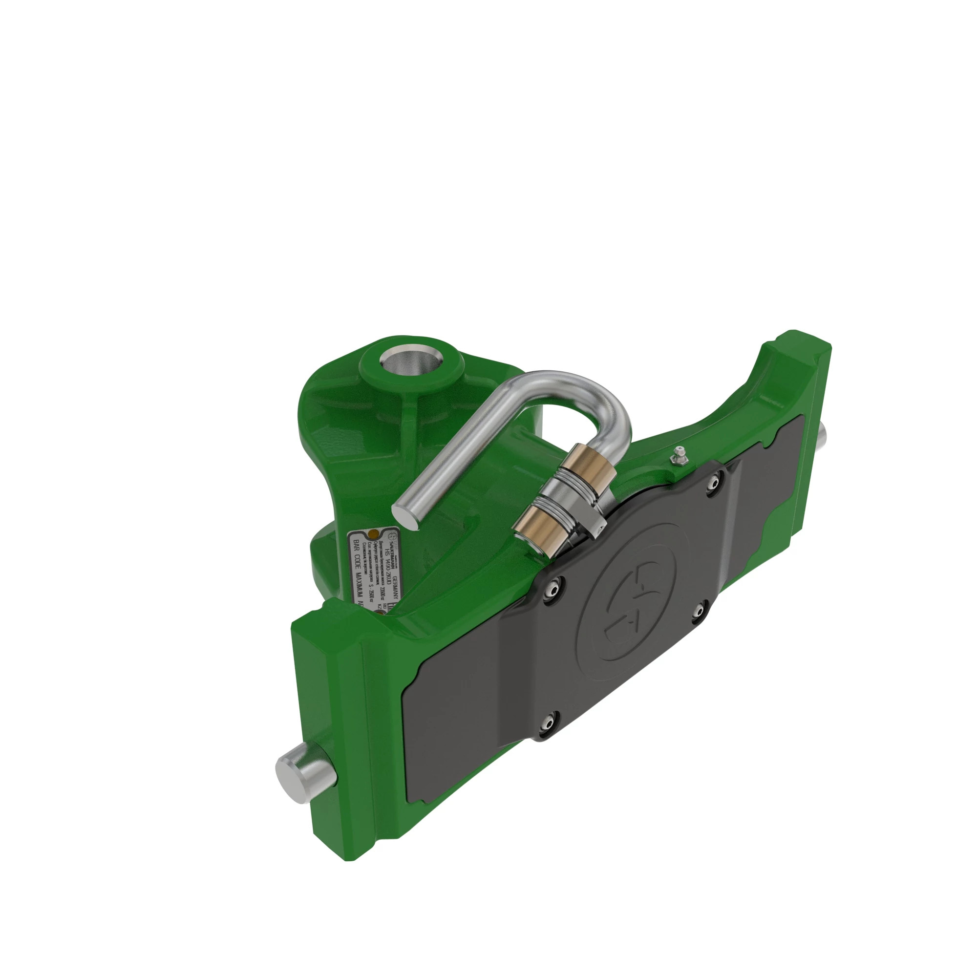 AL222029, Manual Wagon Hitch - vertical insert with 38 mm Pin