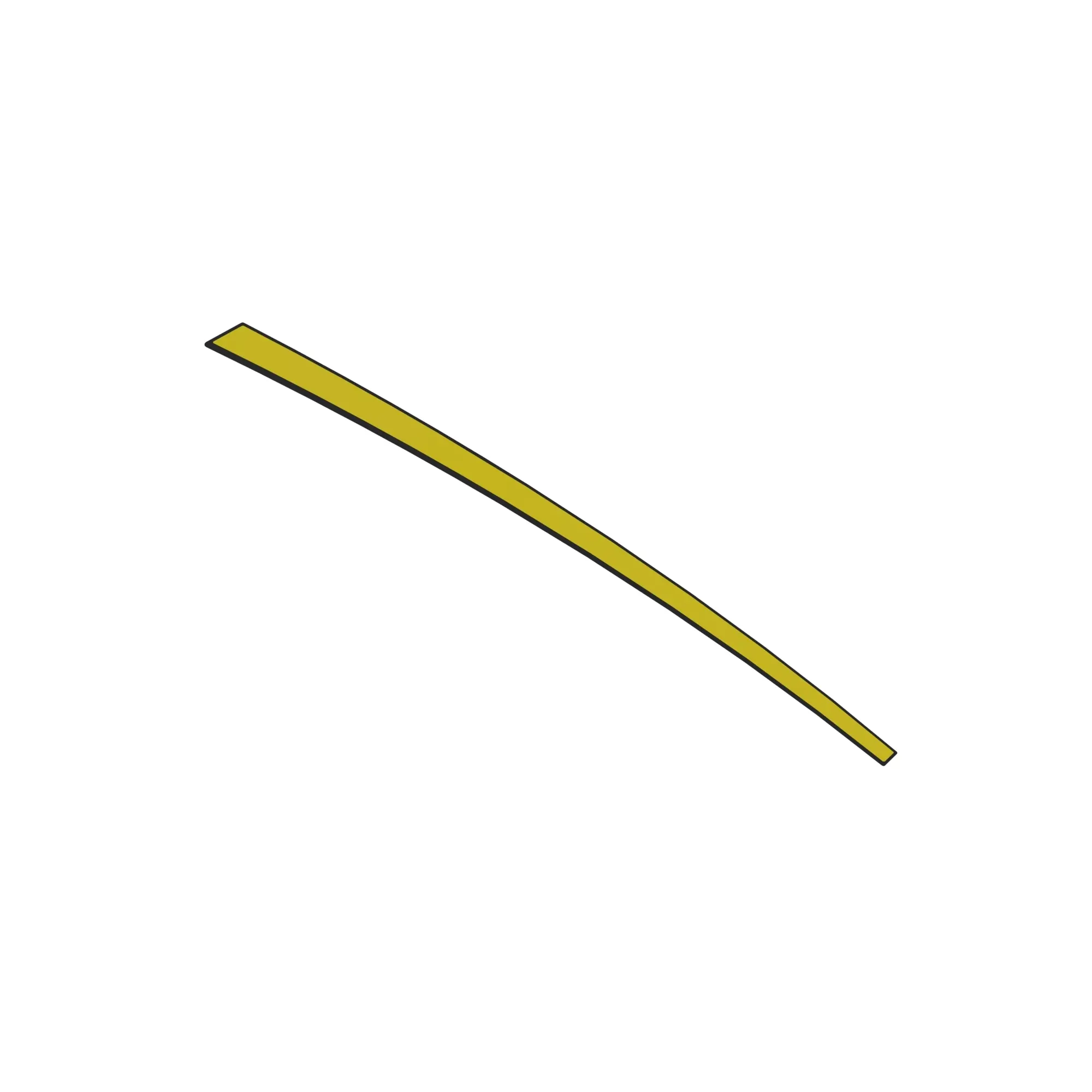 John Deere Boom Stripe Label, Left Side - PXX10774