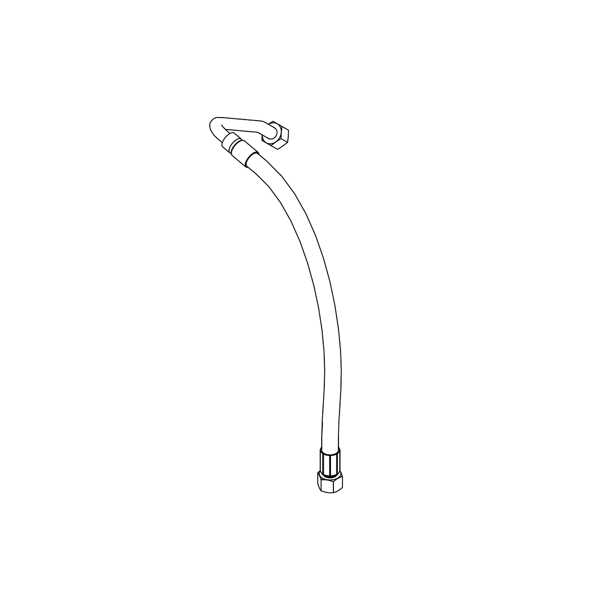 John Deere Steering Line Hose - ER437370