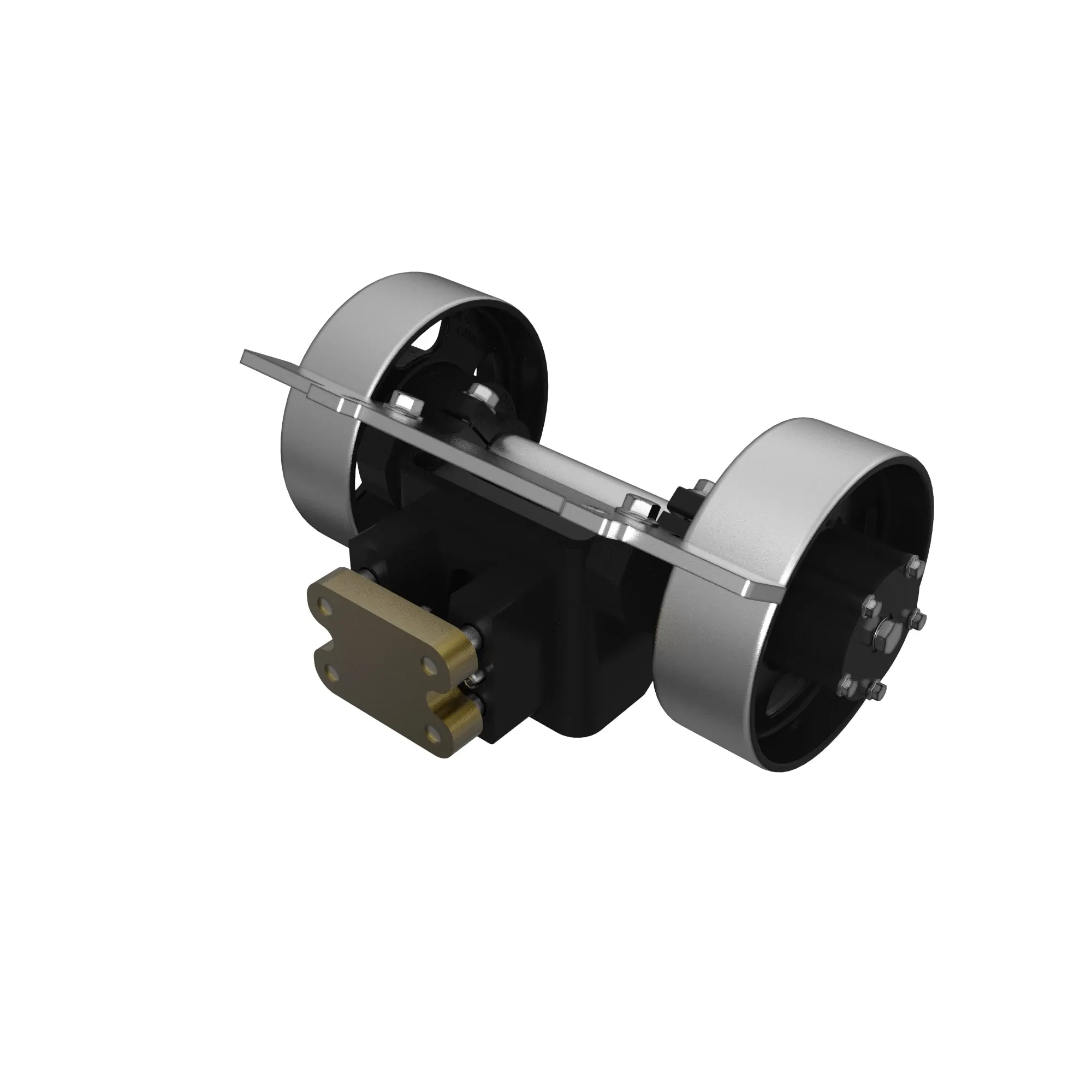 RE596501: Rear Rubber Track Roller Kit