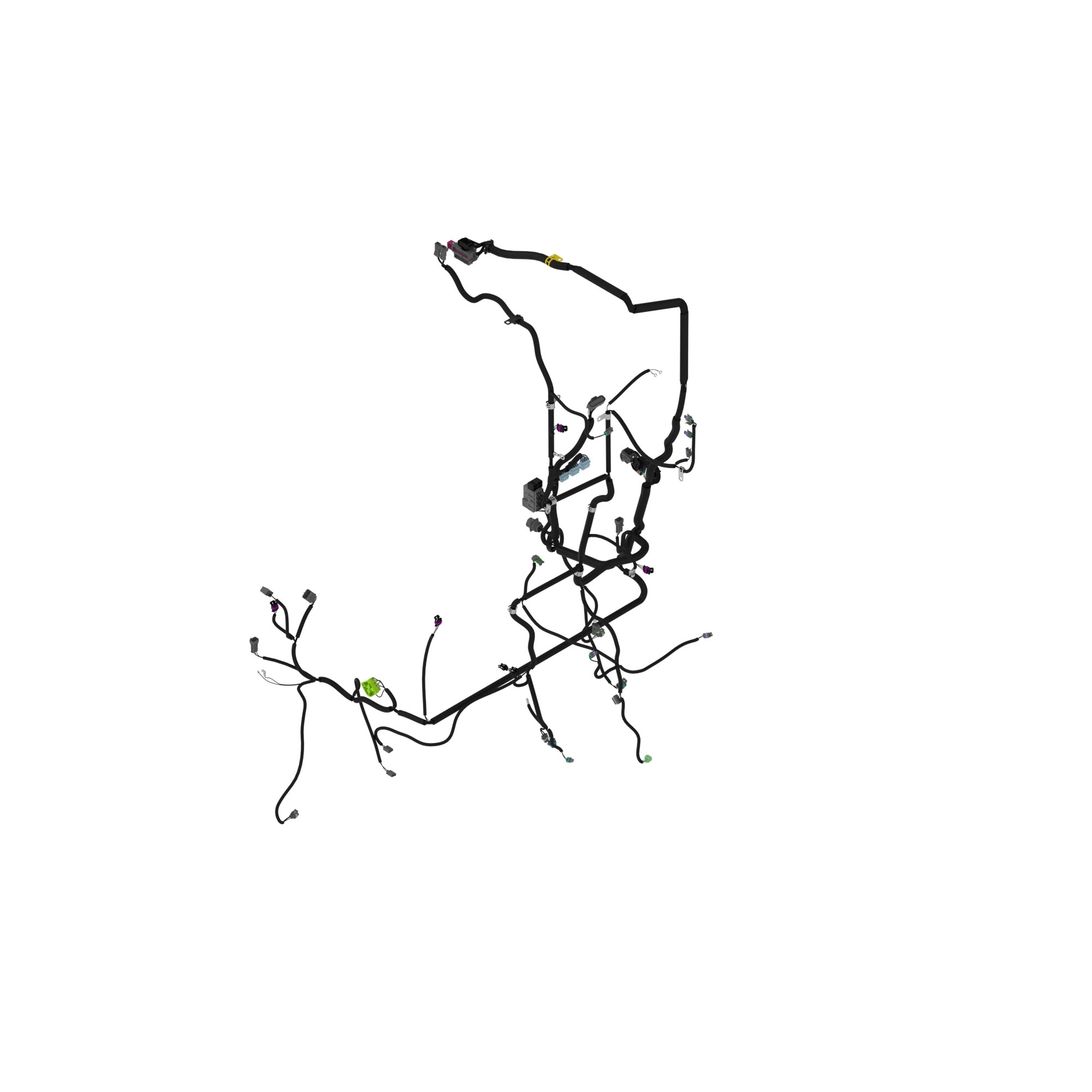 CAB WIRING HARNESS, (5X25 STANDARD