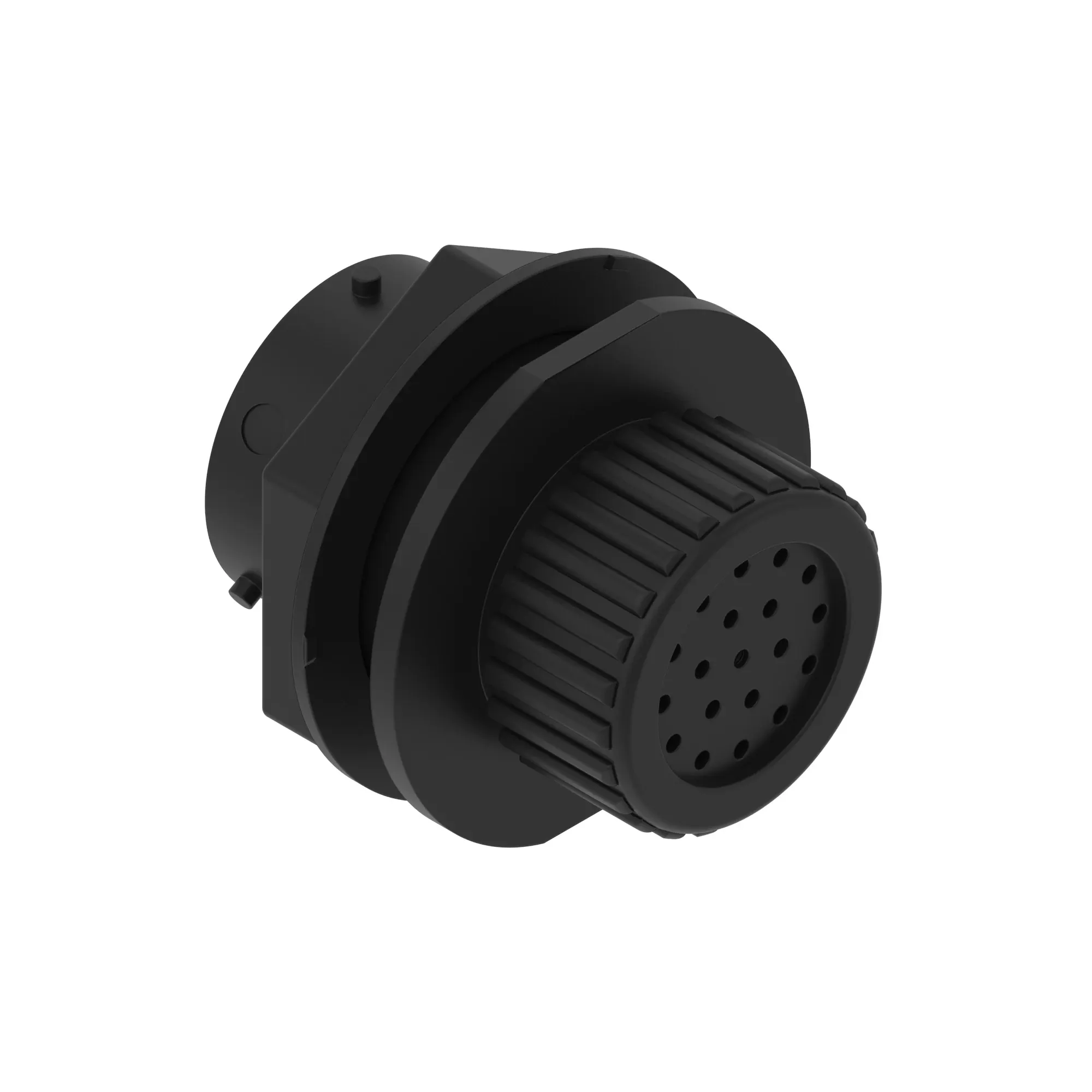 John Deere Black Electrical Connector Housing, 19 Cavities - 57M9231