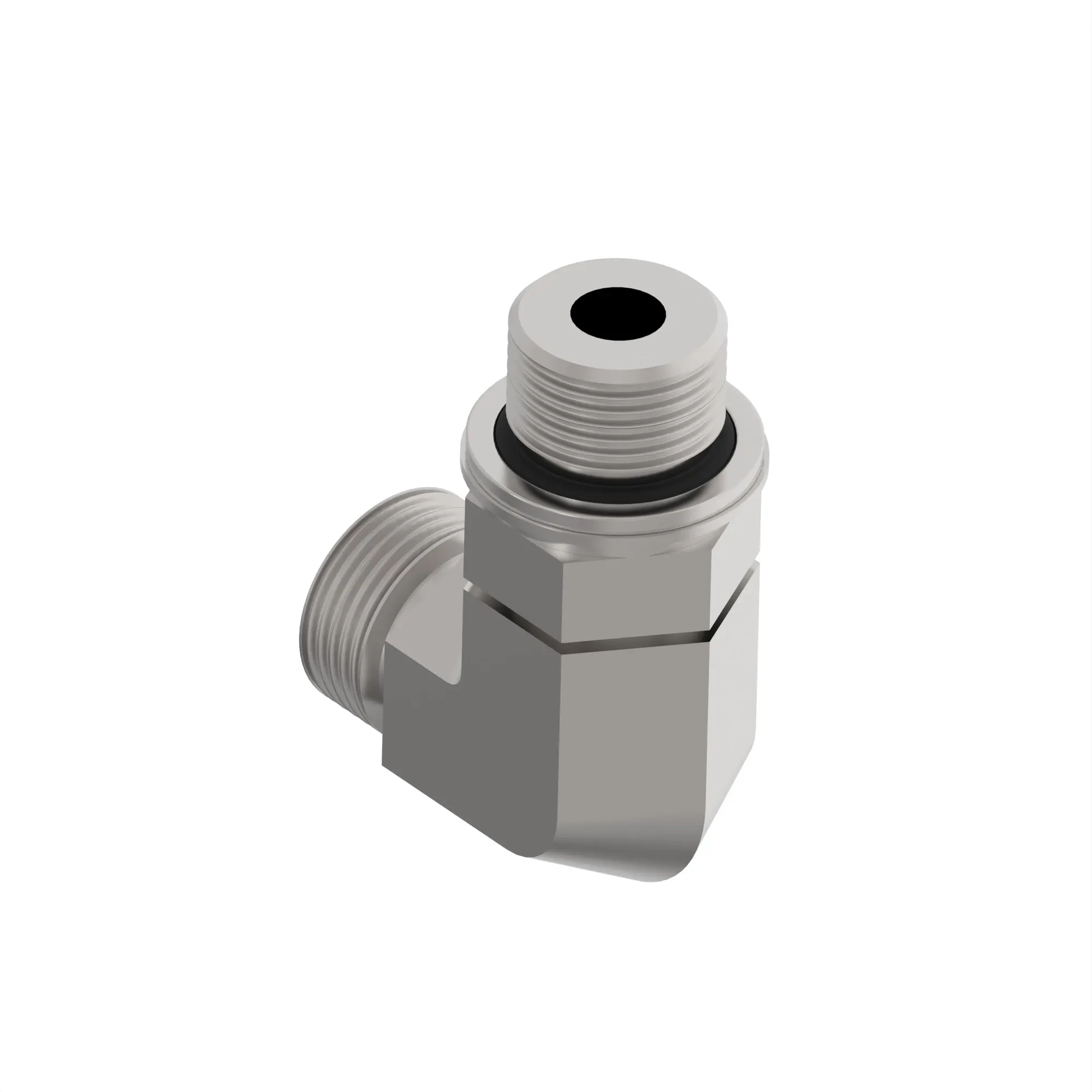 ELBOW FITTING, ORFS -06/M16 ISO 997