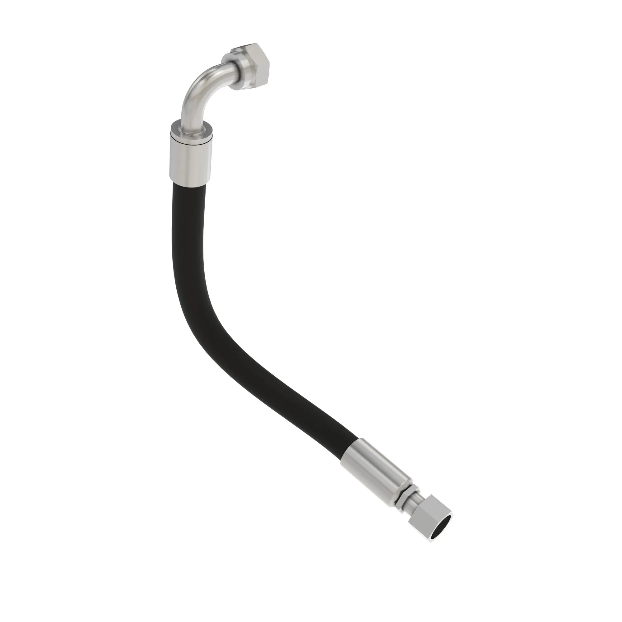 John Deere RH Motor A Port Hydraulic Hose - AT505364