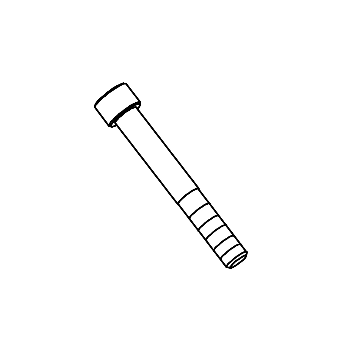 Bolt, 5/8-18NF X 4 1/2" Gr 8 Allen