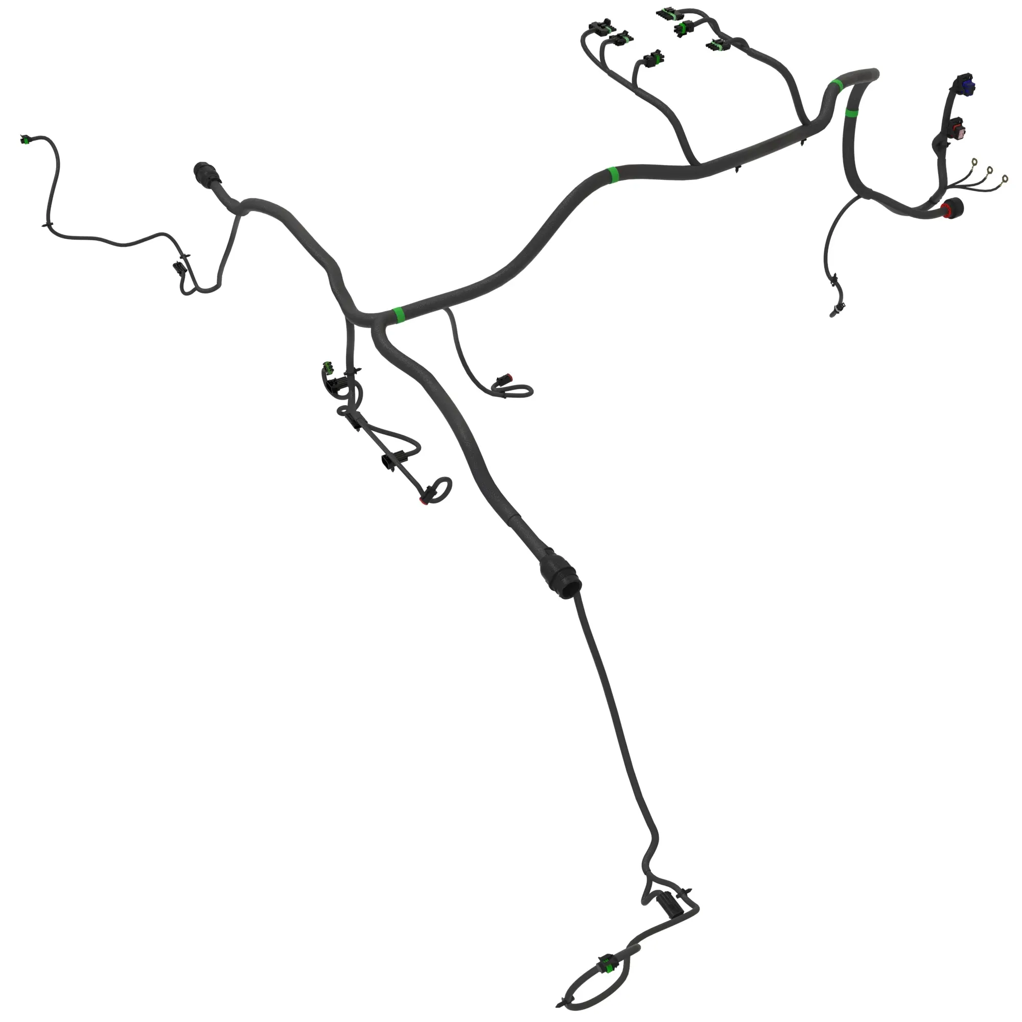 John Deere Center Frame Boom Wiring Harness - AKK52752