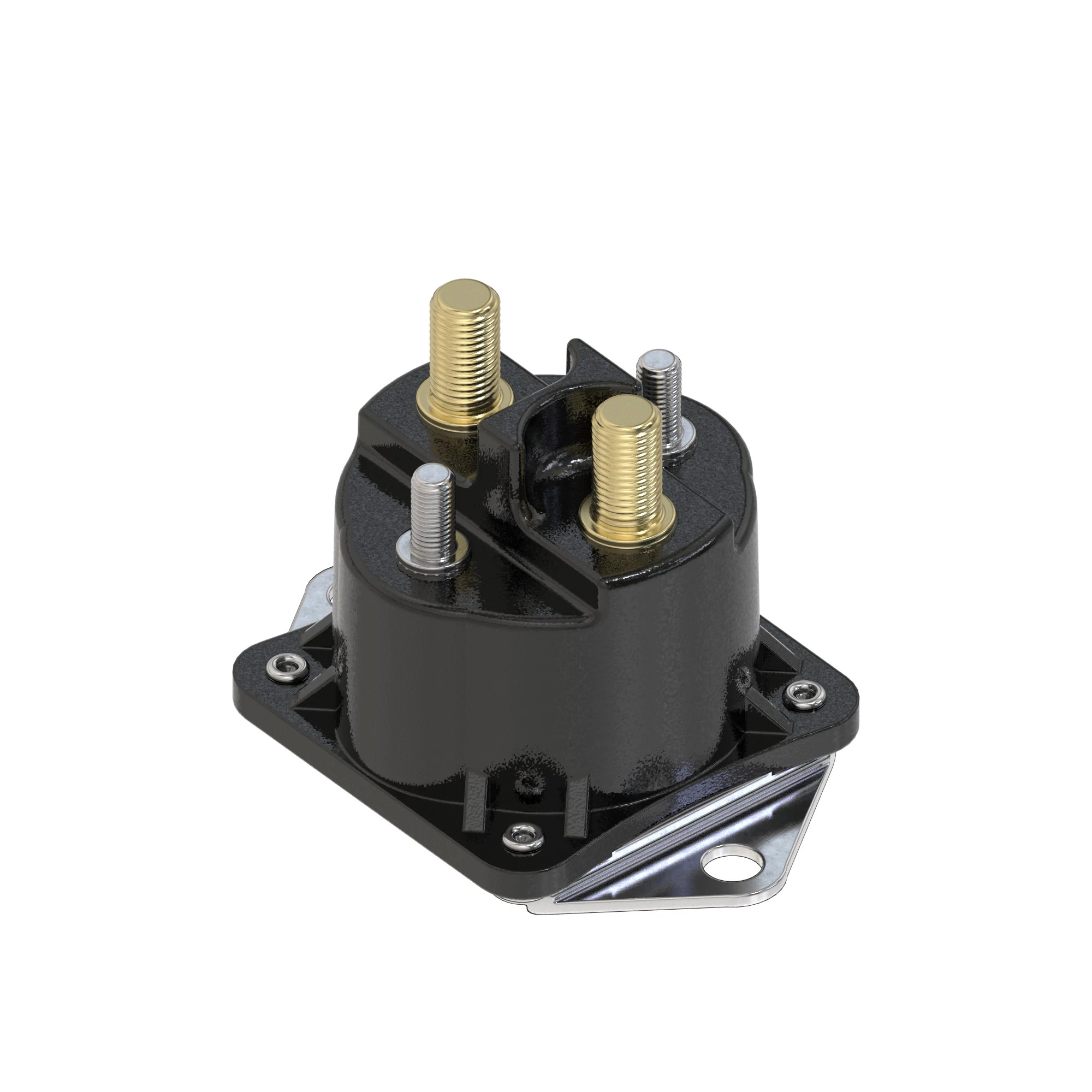 RELAY STARTING, with STRAIGHT BRACKET