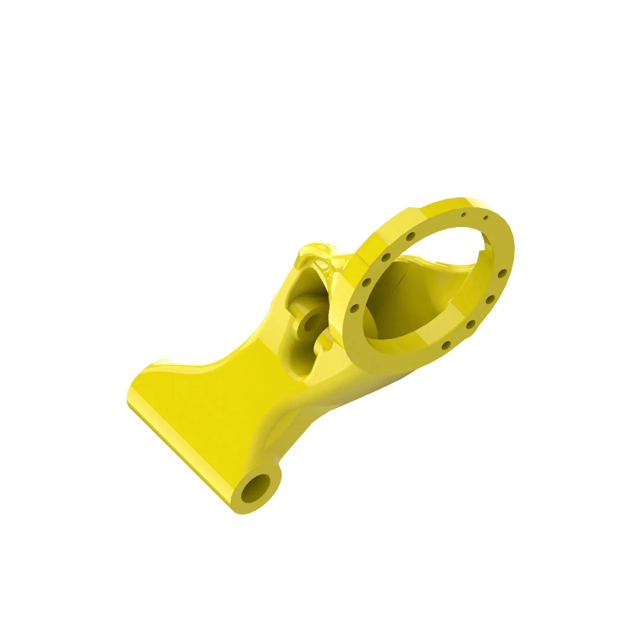 ARM, FEED ARM, RIGHT JD YELLOW