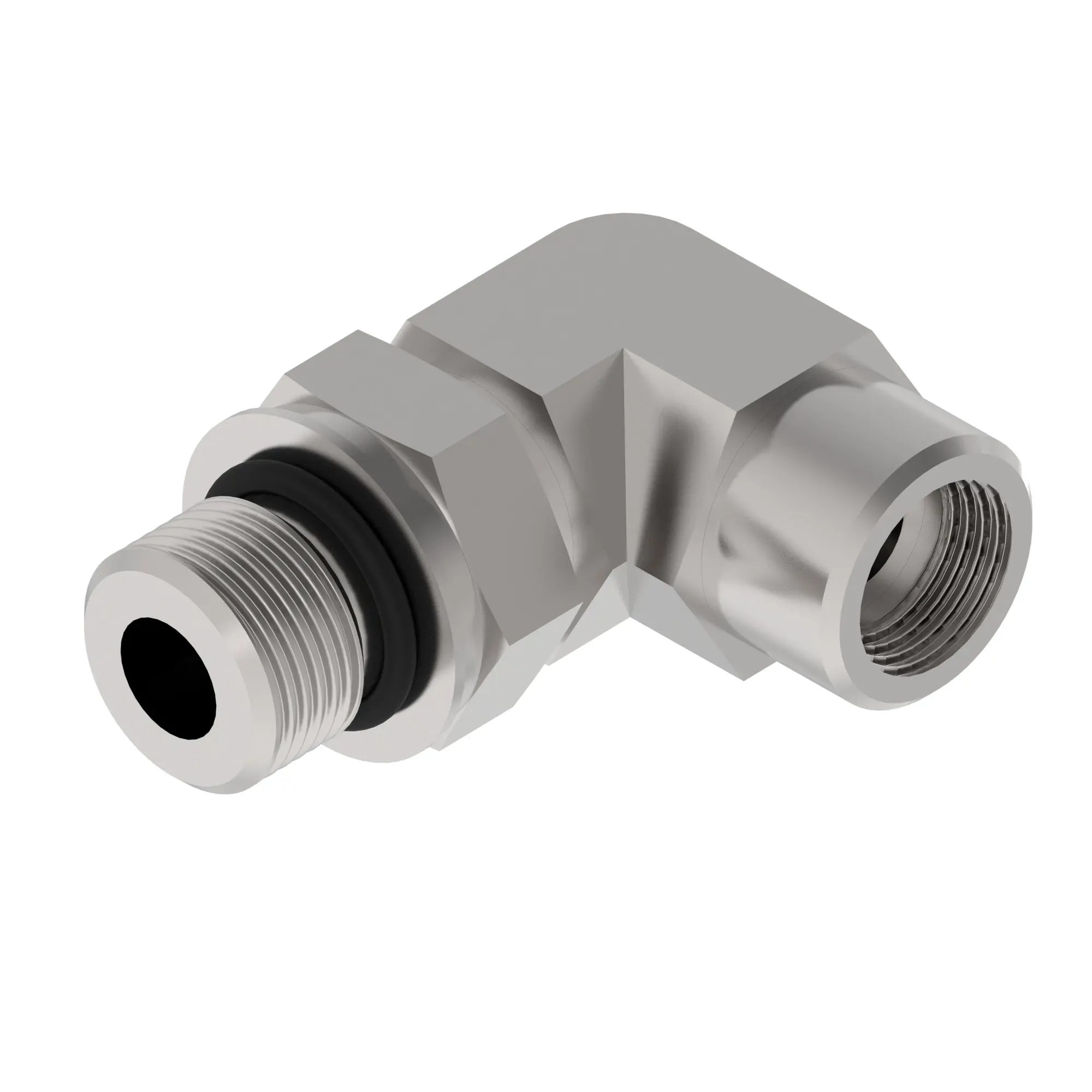 CONNECTOR, 90 DEG ELBOW M18 TO S12
