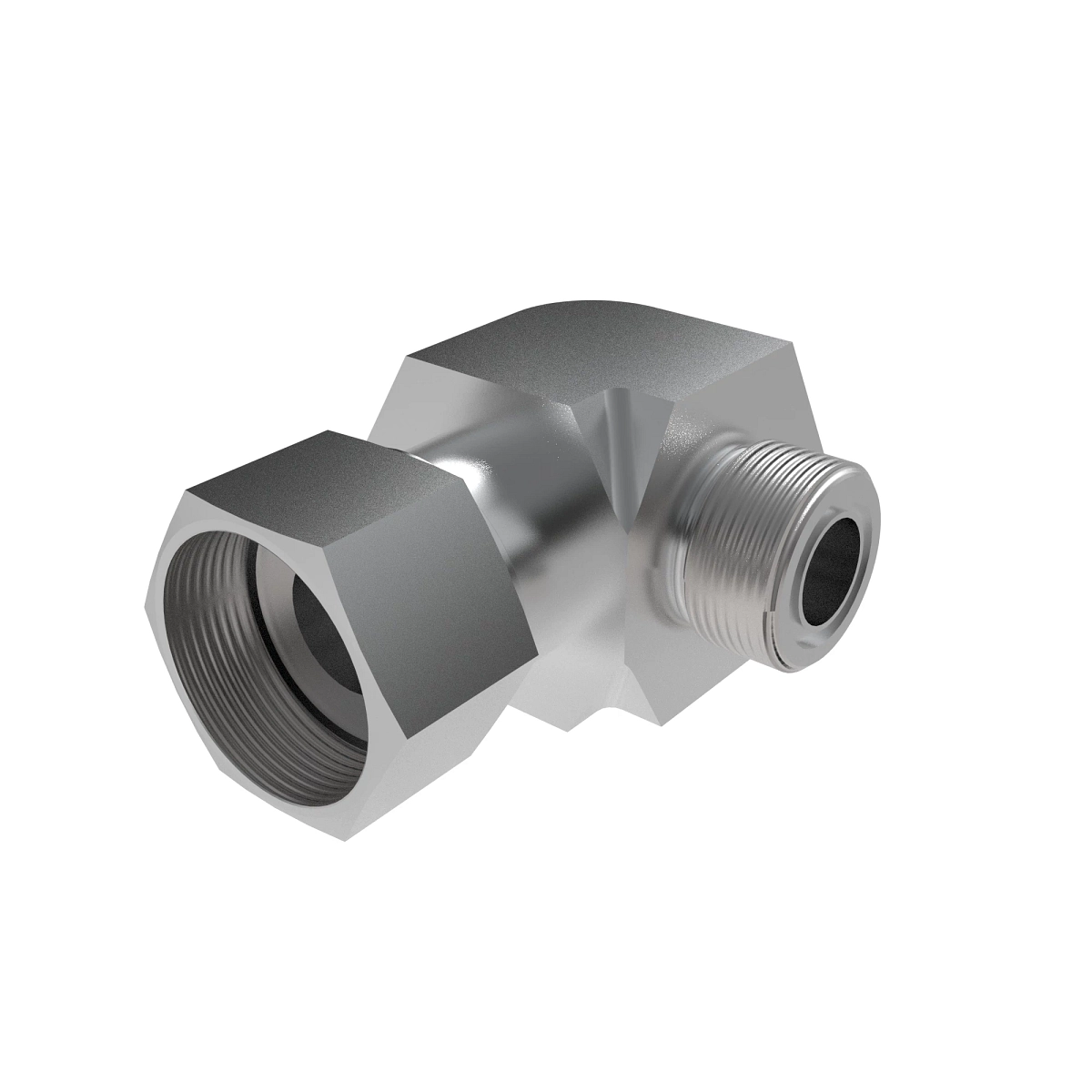 90 Deg Swivel Elbow, (SWE), ORFS