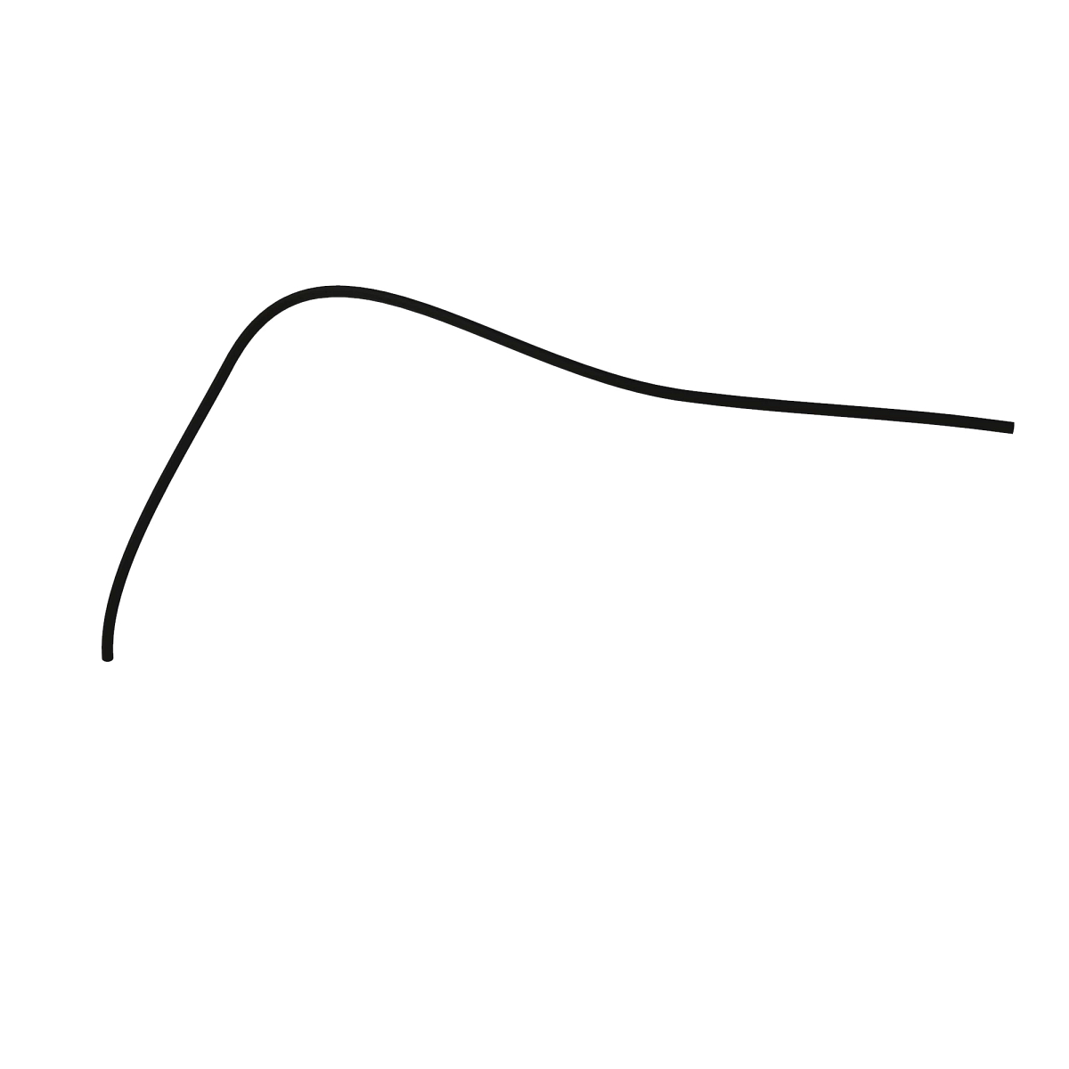 John Deere Fuel Hose - AH163303