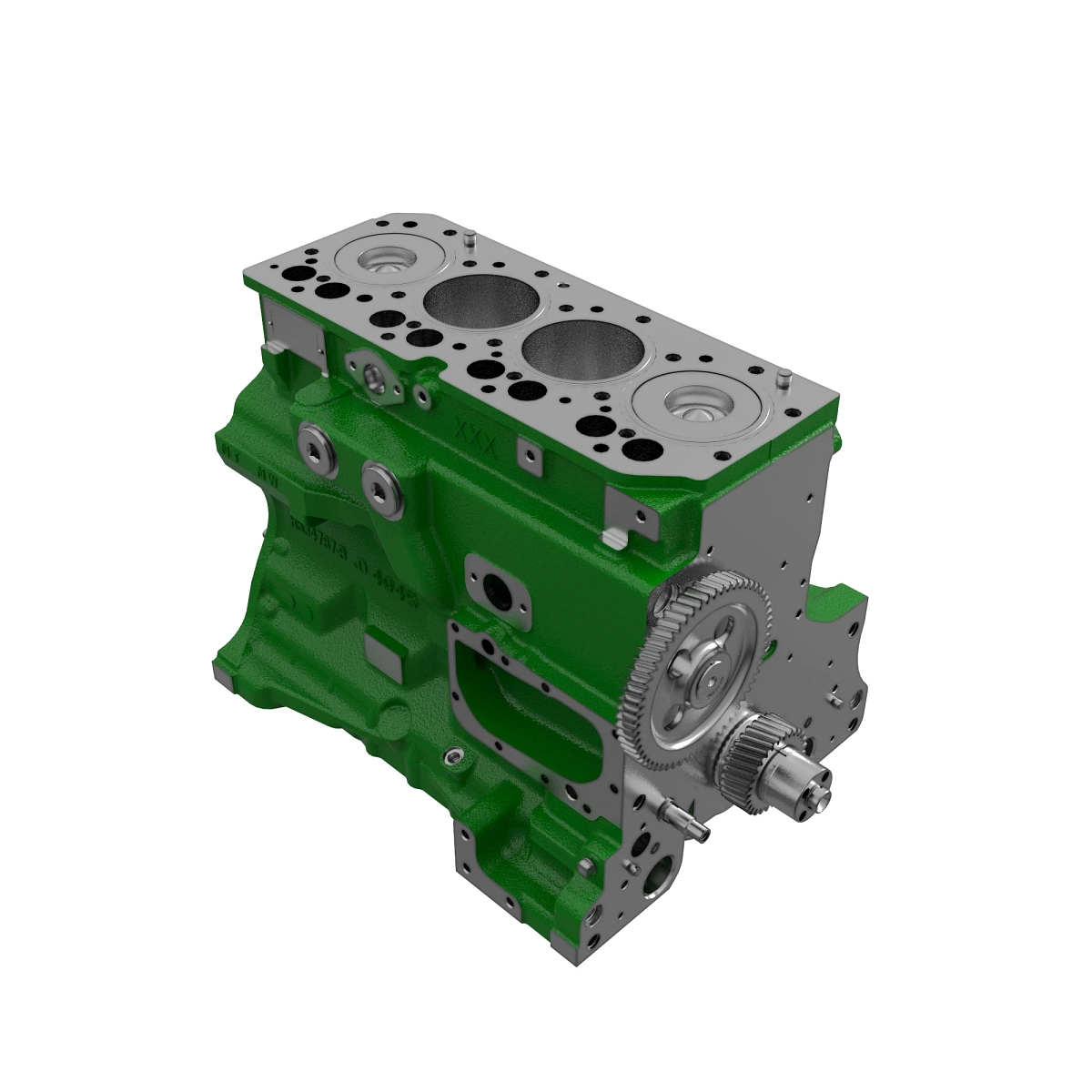 John Deere Short Block Assembly - RE571978