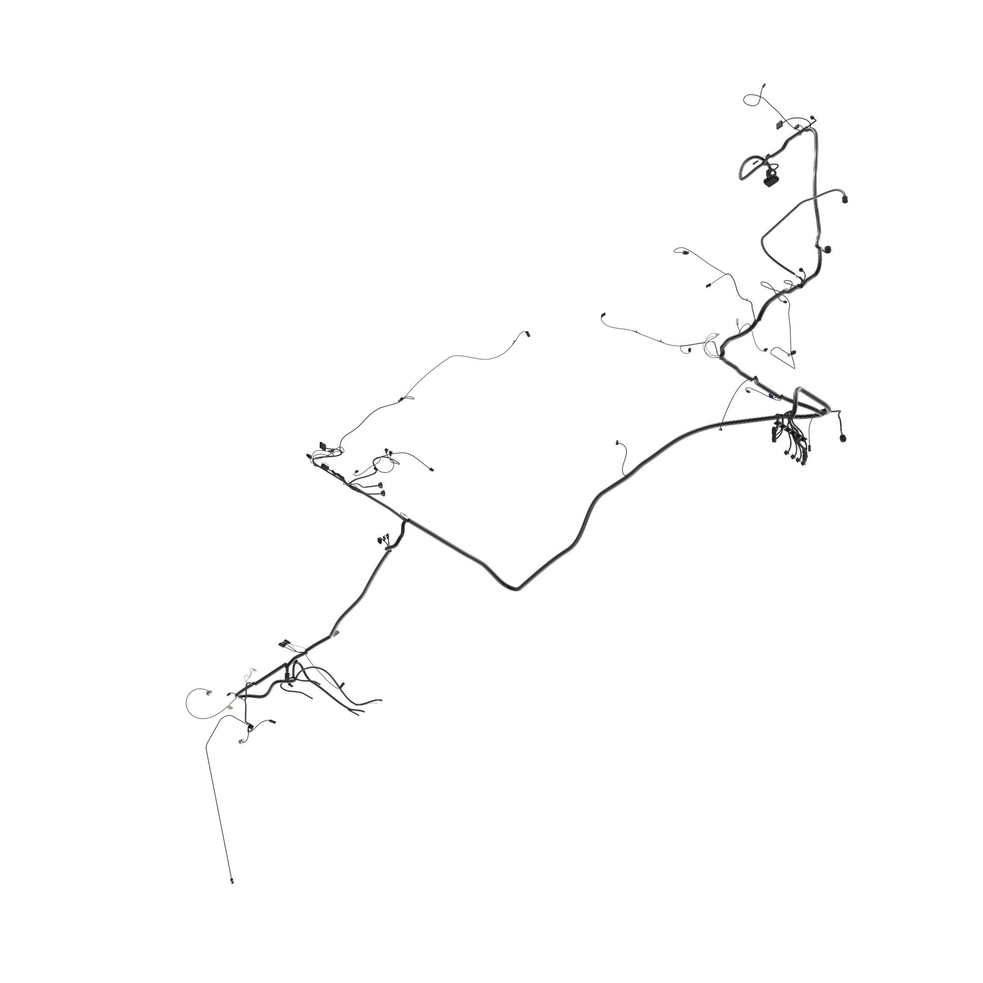 John Deere Left Side Main Wiring Harness - AH211740