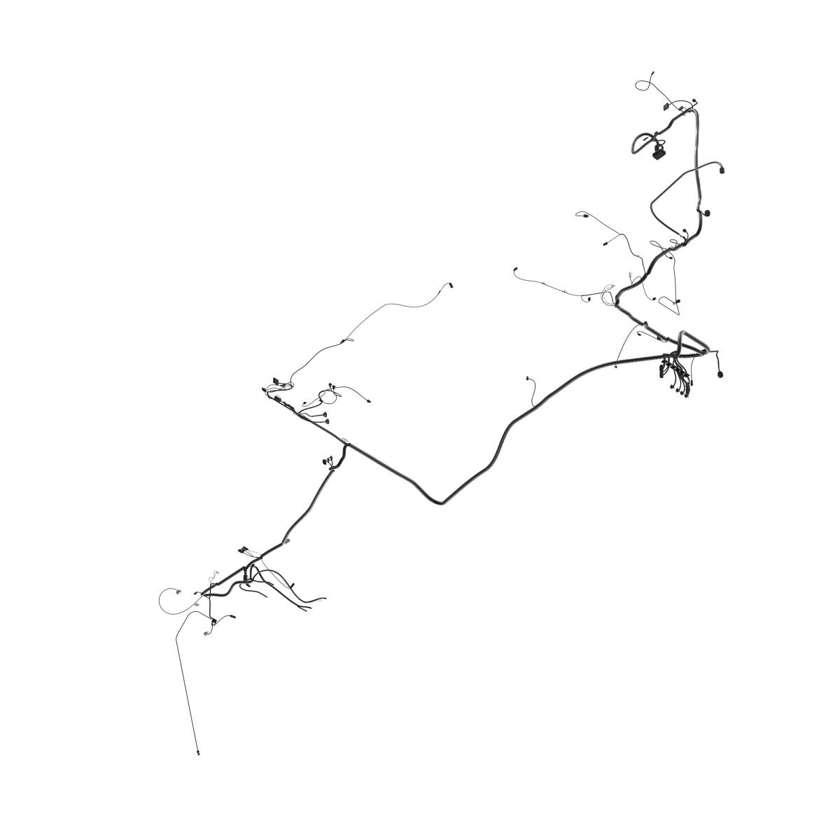 John Deere Left Side Main Wiring Harness - AH211740
