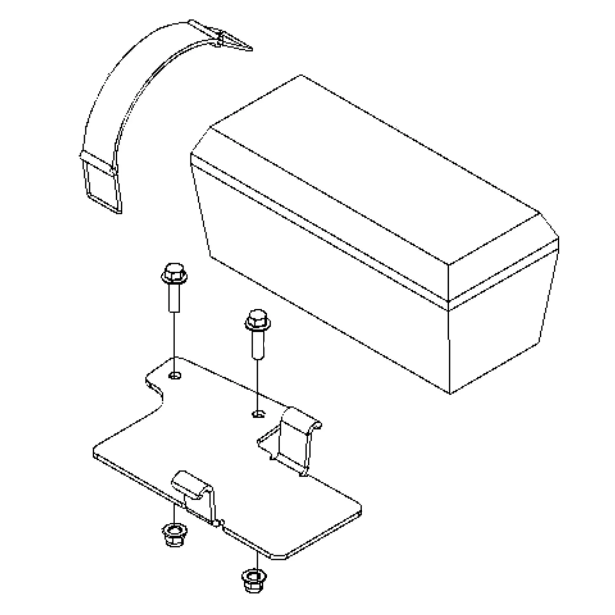 John Deere Tool Box Kit - LVB24930