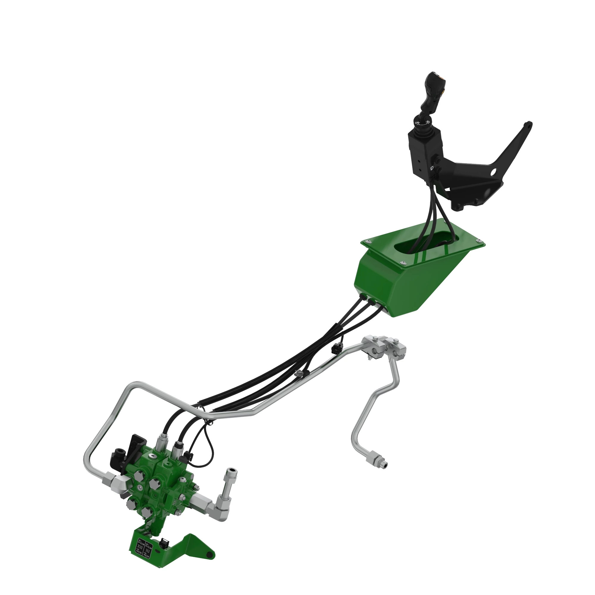 John Deere Open Center Dual Mechanical Mid M-SCV With Joystick - BSJ10235