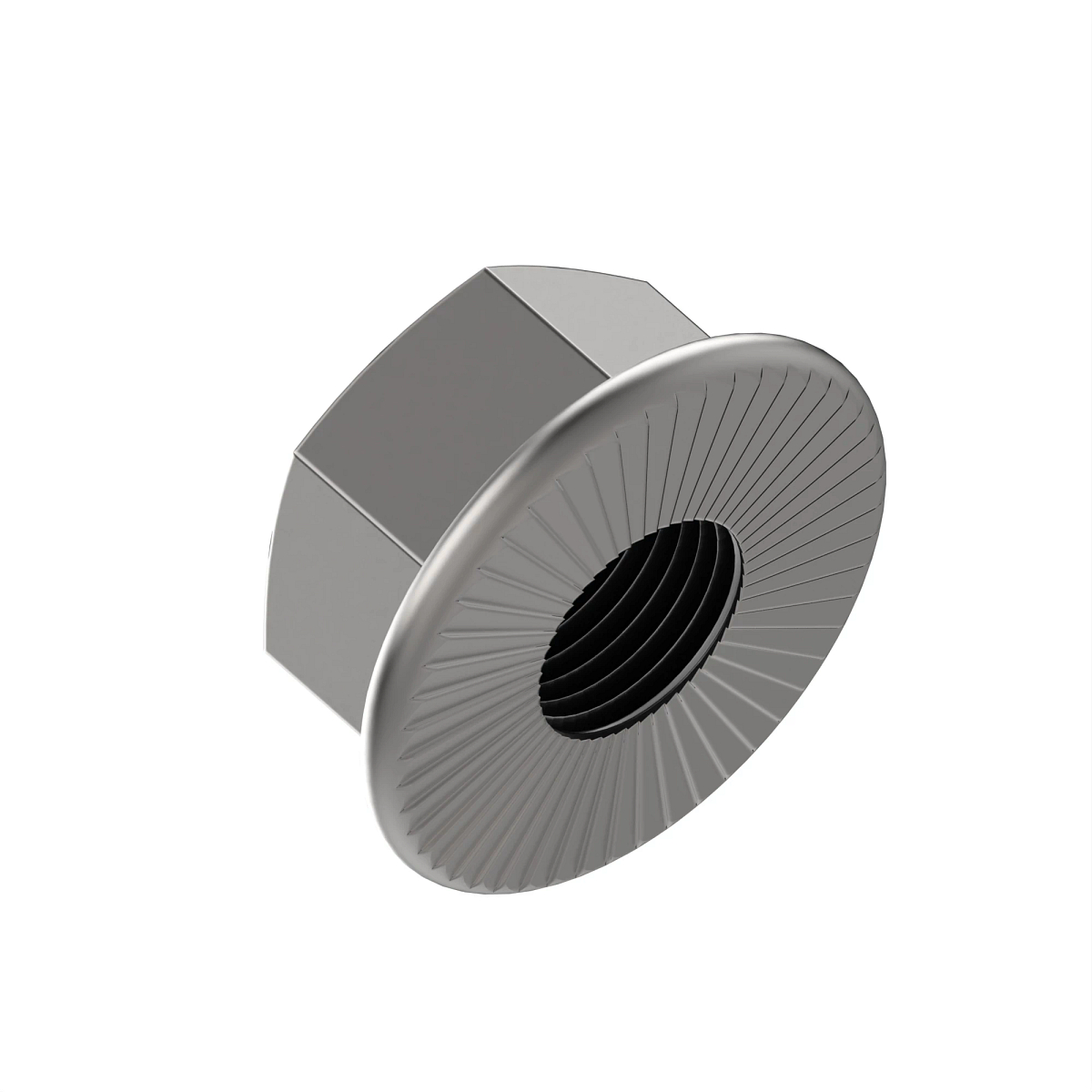John Deere Serrated Flange Lock Nut - A128961