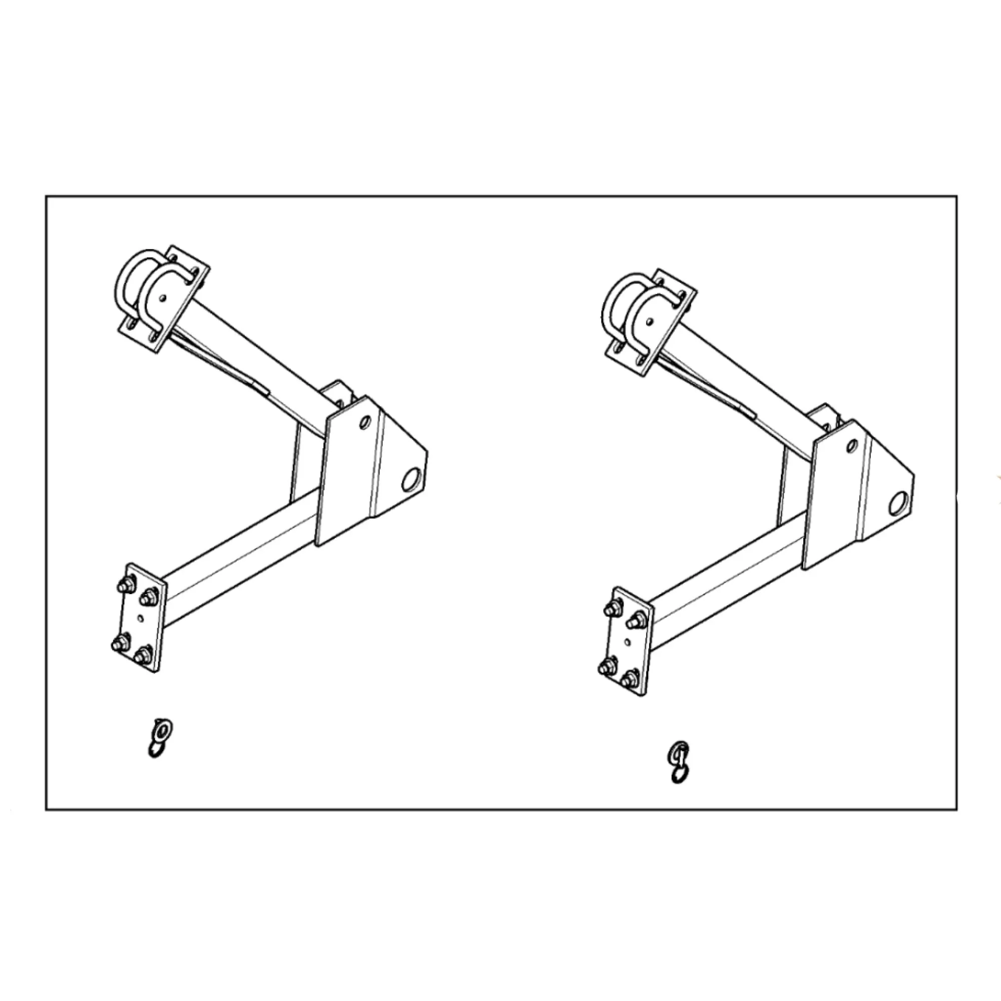 John Deere A-Arm Accumulator Attachment - BE32655