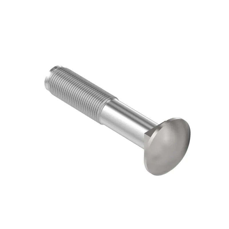 Bolt, Rd HD Sq Short Neck, Metric
