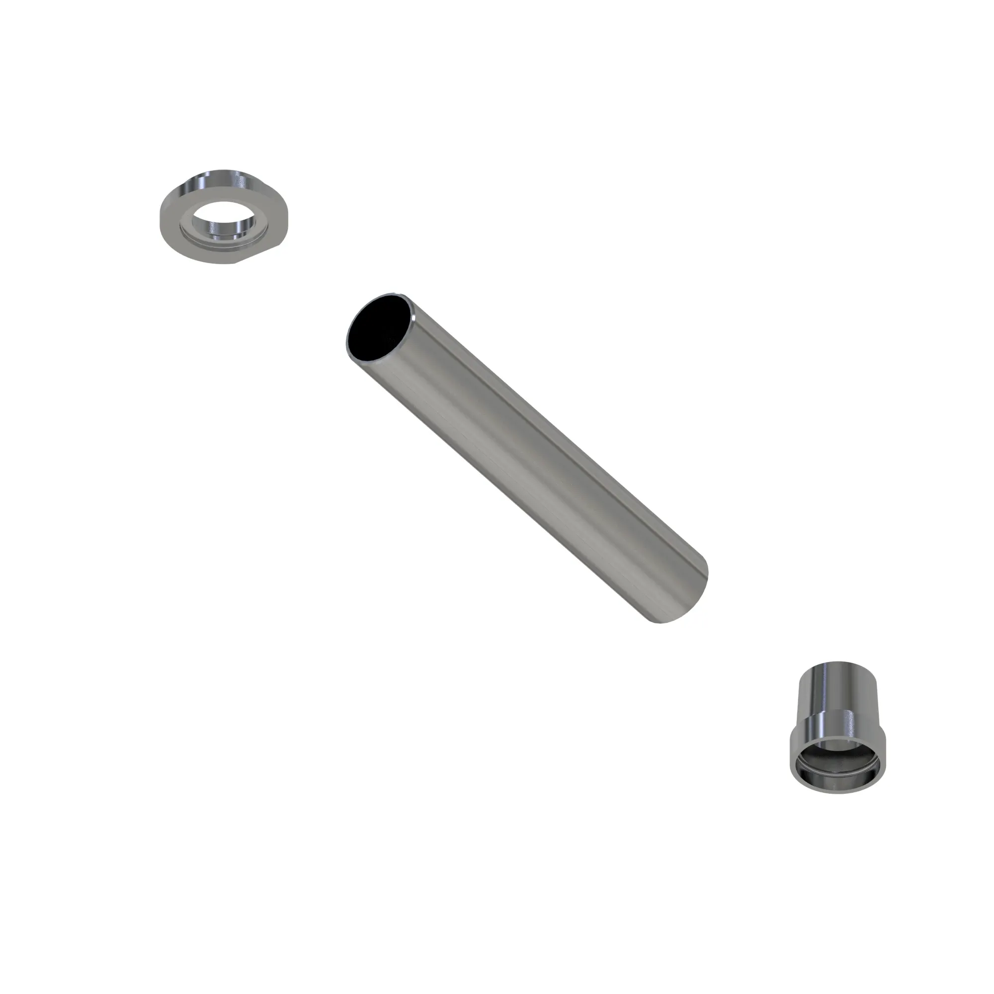 SPRAY LINE, 20"  HOLE SS SHORT