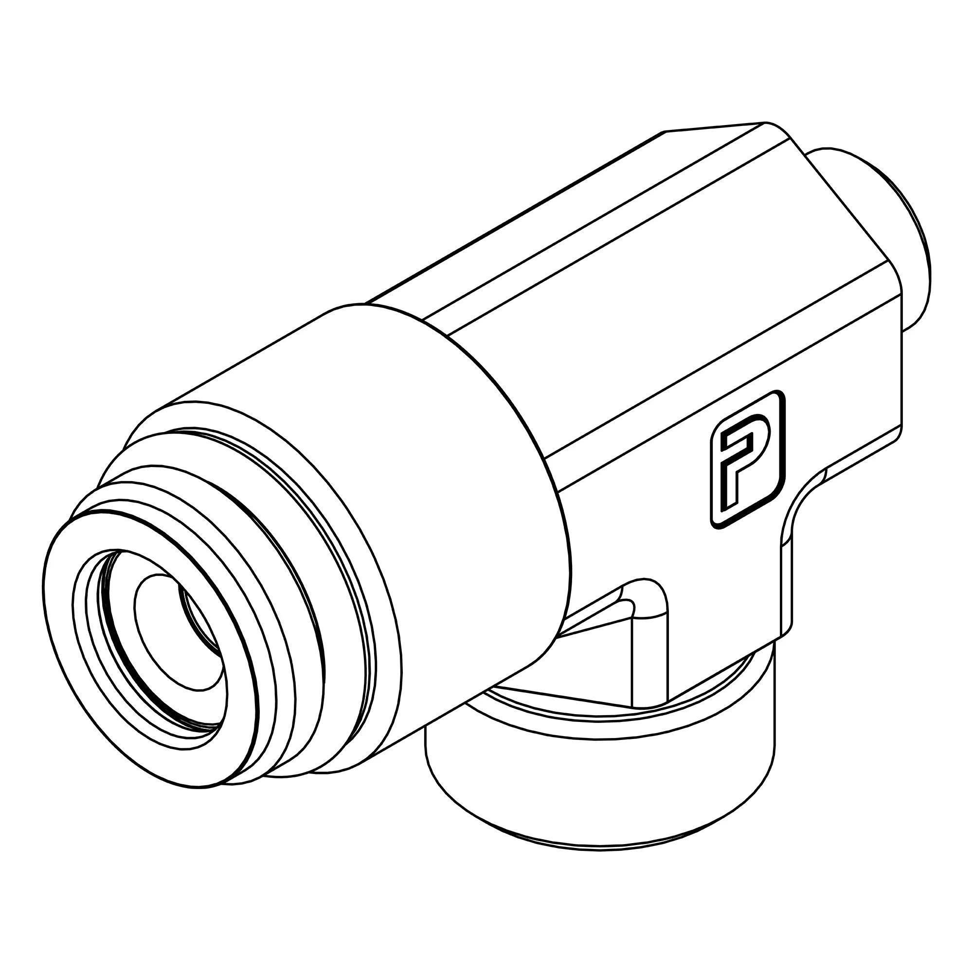 John Deere Check Fitting Check Valve - AT460353