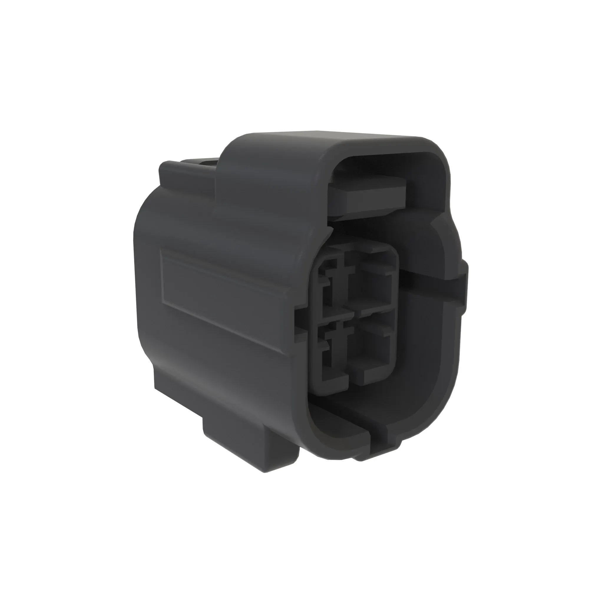 Conn Tyco Esealj 4W Fs Blk Plstc