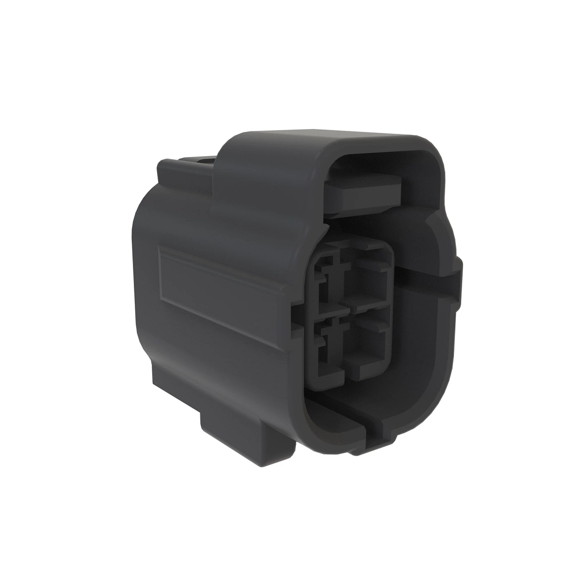 Conn Tyco Esealj 4W Fs Blk Plstc