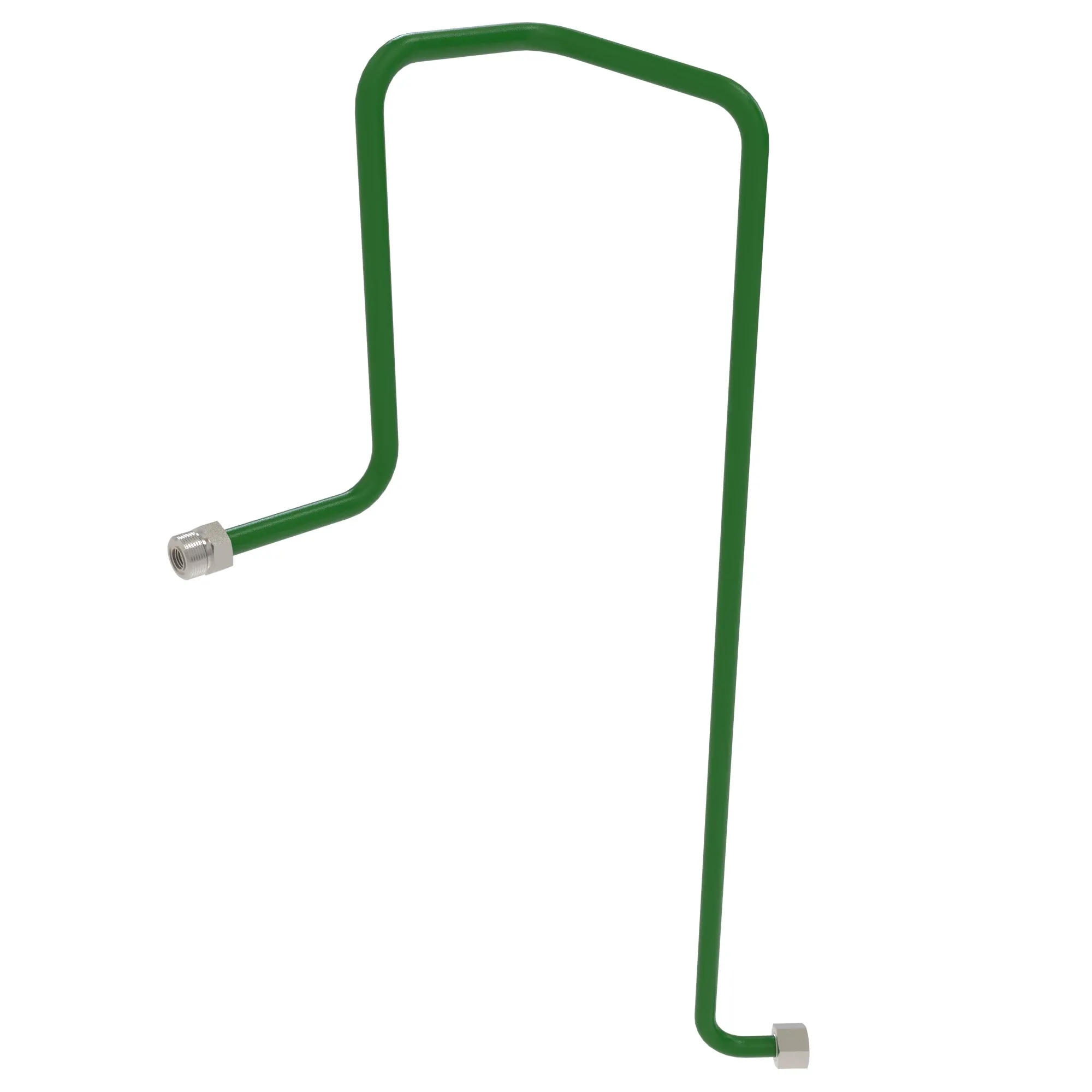 John Deere Air Flow Tube, Air Compressor to Valve - AXE45909
