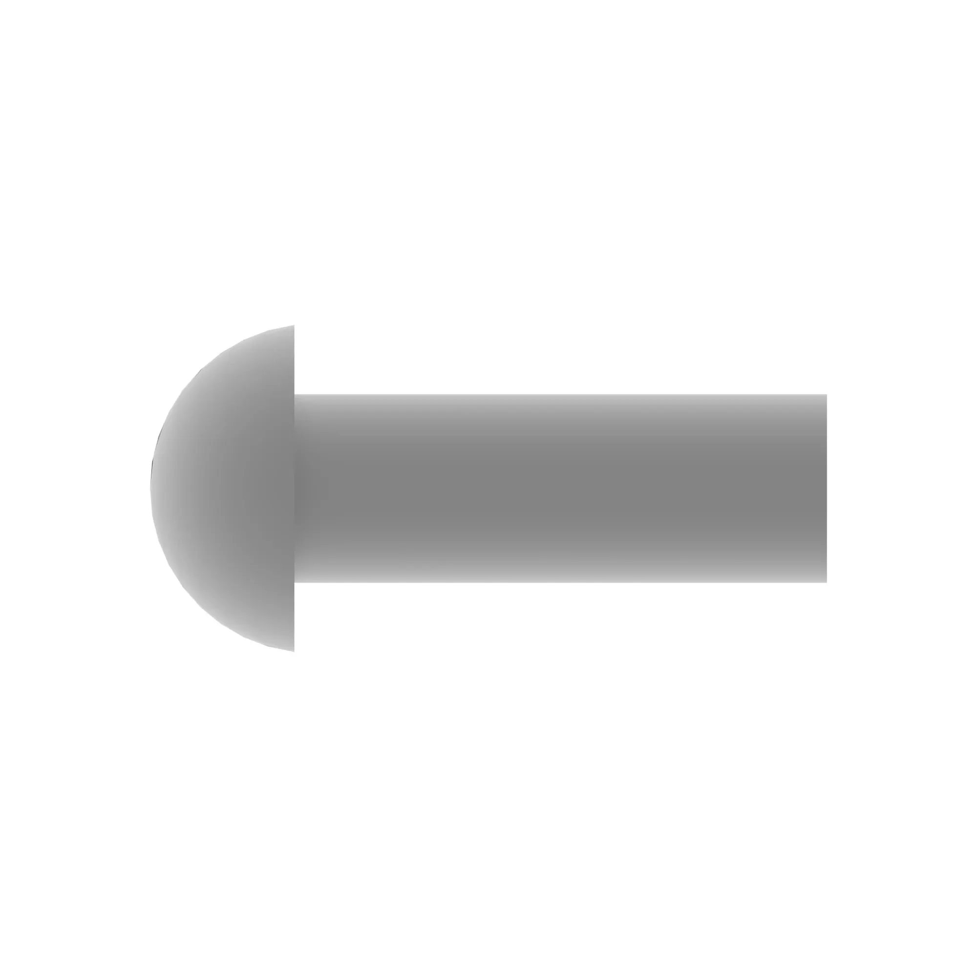RIVET, SOLID, BUTTON HEAD
