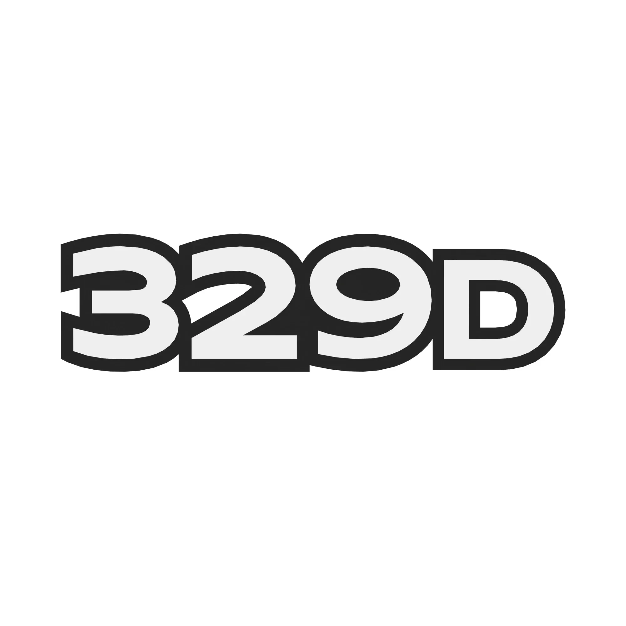 John Deere 329D Model Designation Label - T260707